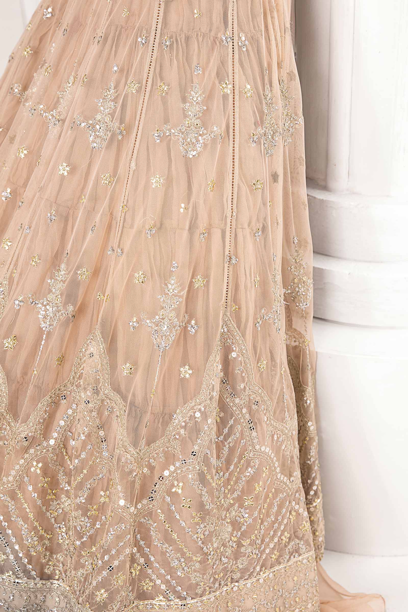 Embroidered Poly Net Fabric (1Pc) | LF-702 - Image 4