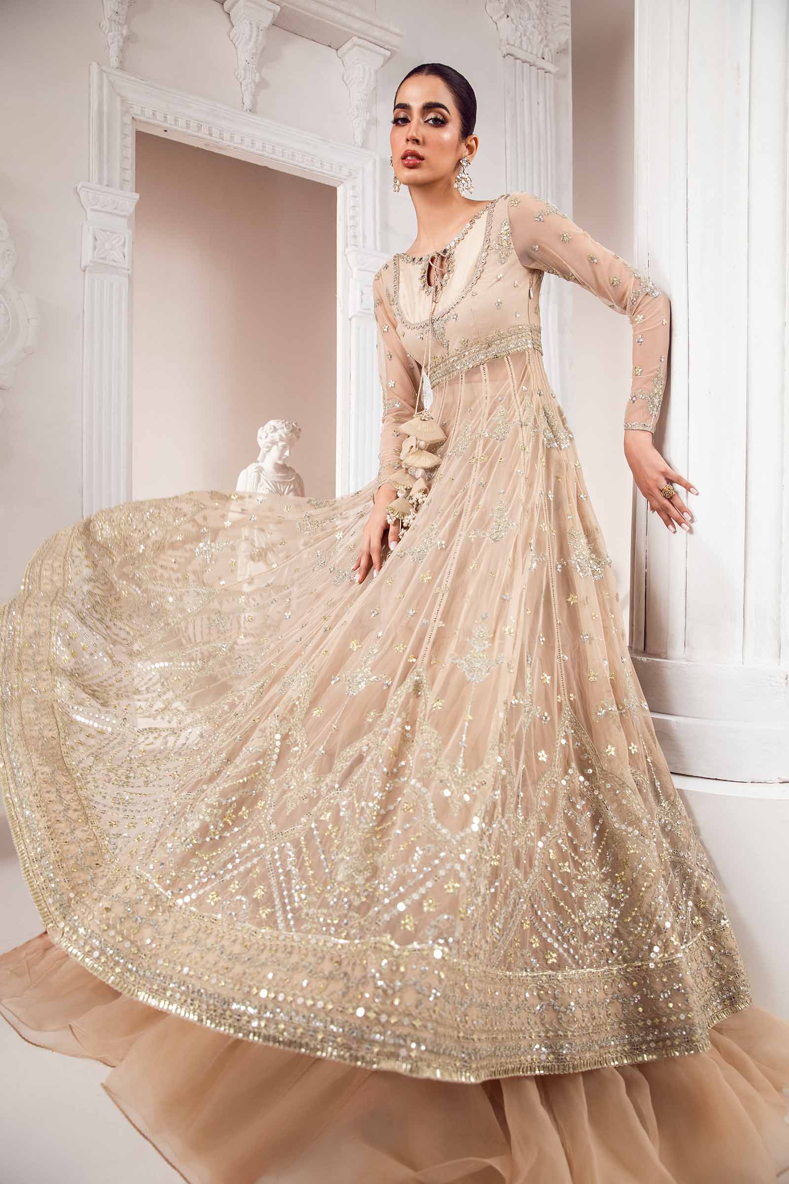 Embroidered Poly Net Fabric (1Pc) | LF-702 - Image 6