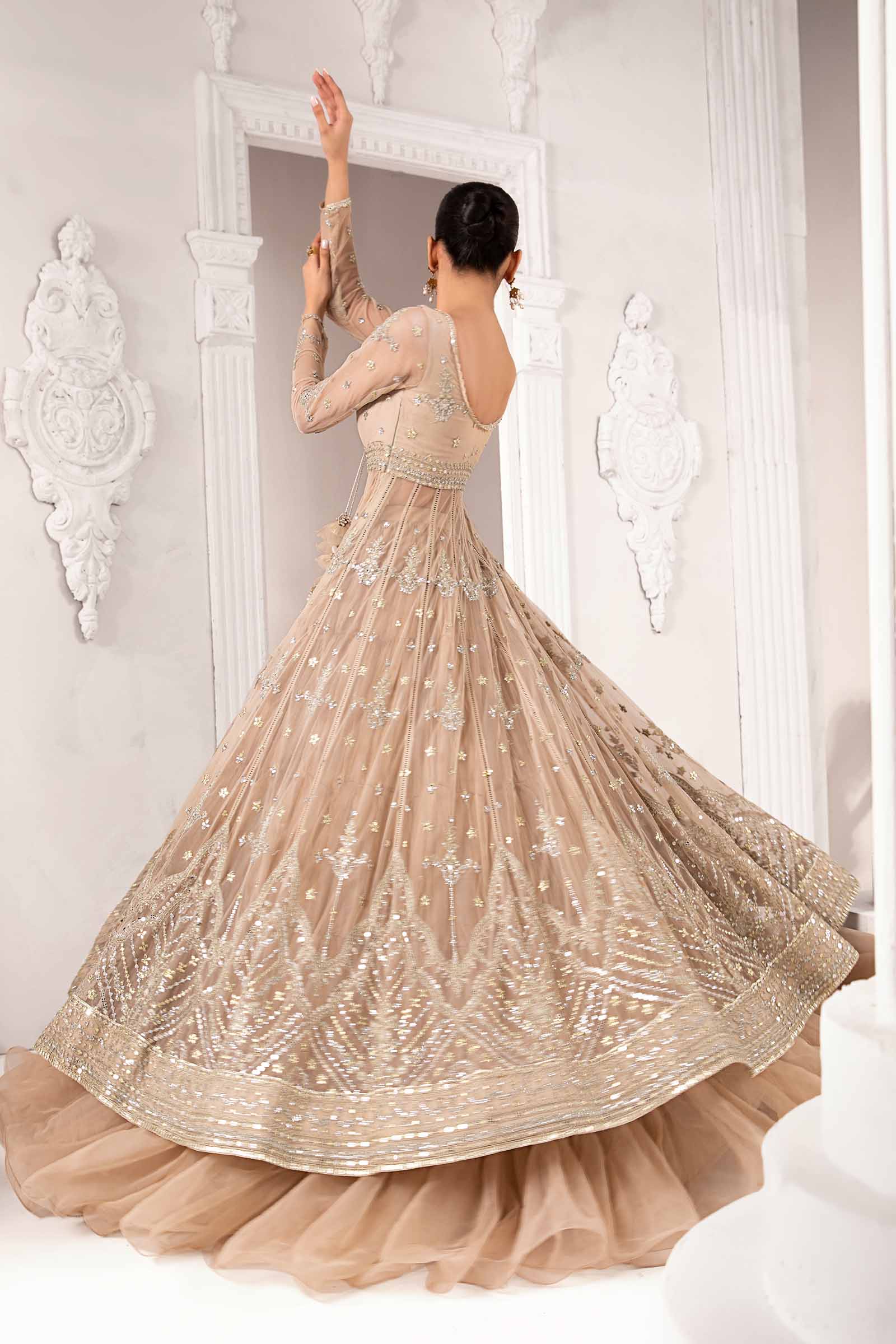 Embroidered Poly Net Fabric (1Pc) | LF-702 - Image 7