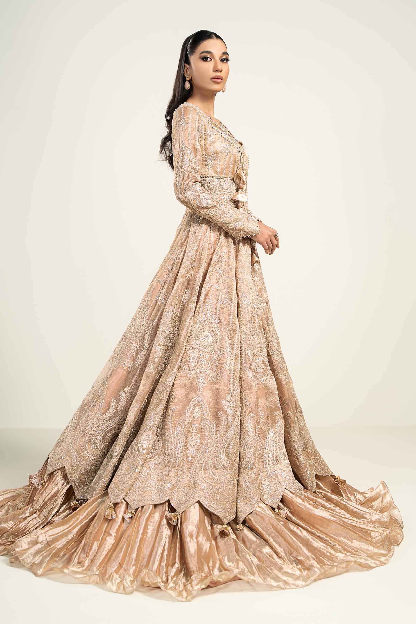 Embroidered Zari Net Fabric (1Pc) | LF-728 - Image 4