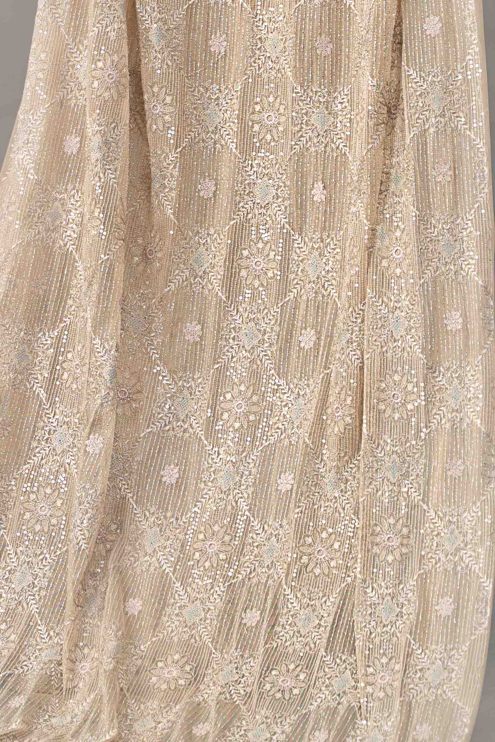 Embroidered Net Fabric (2Pcs) | LF-801 - Image 7