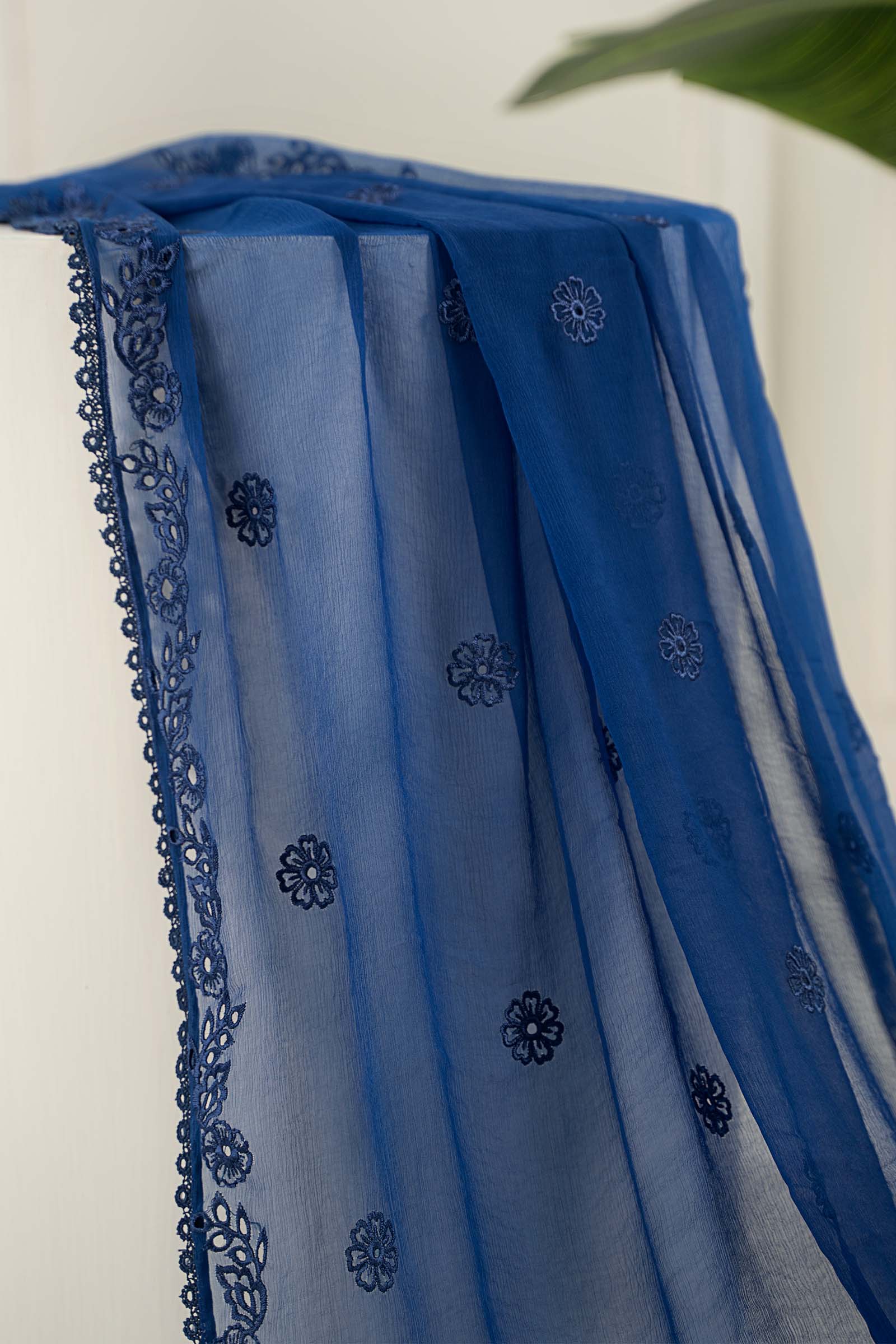 Embroidered Lawn Fabric (3Pcs) | LF-803 - Image 10