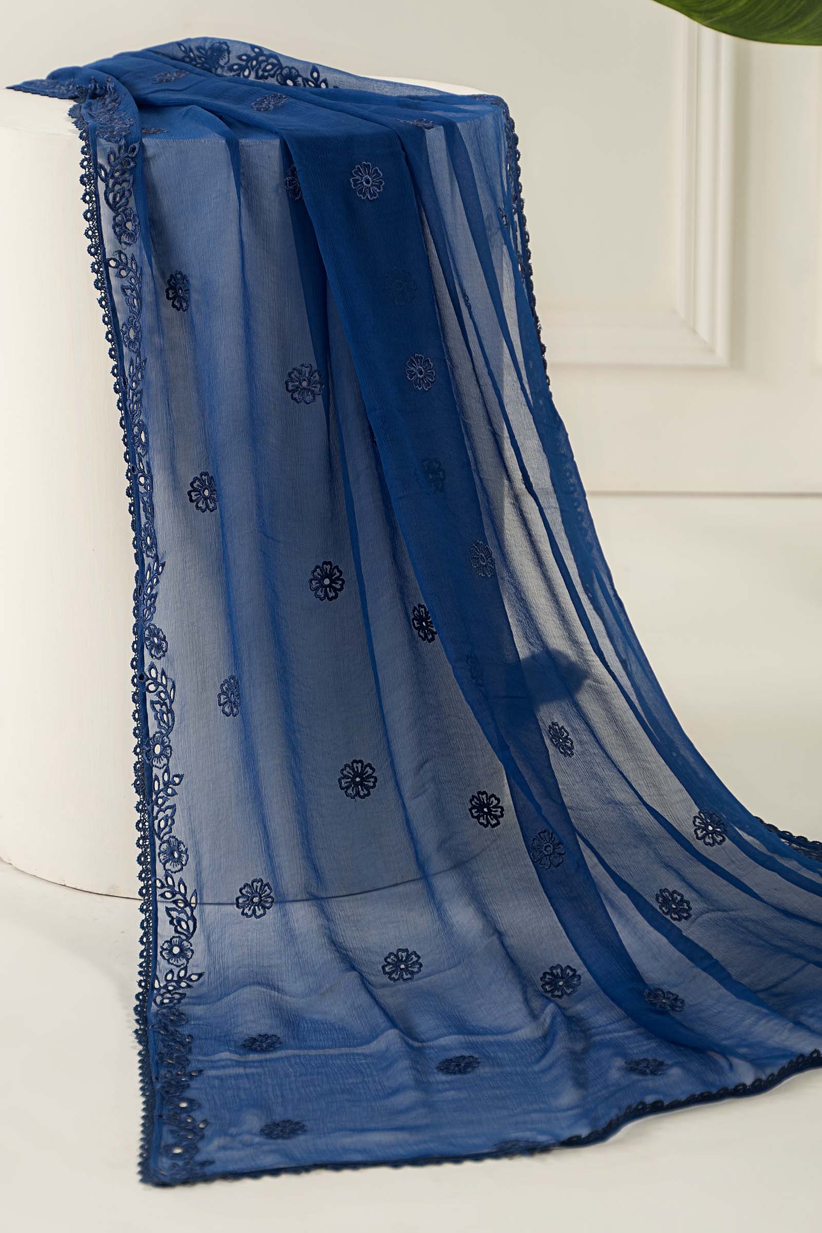 Embroidered Lawn Fabric (3Pcs) | LF-803 - Image 9