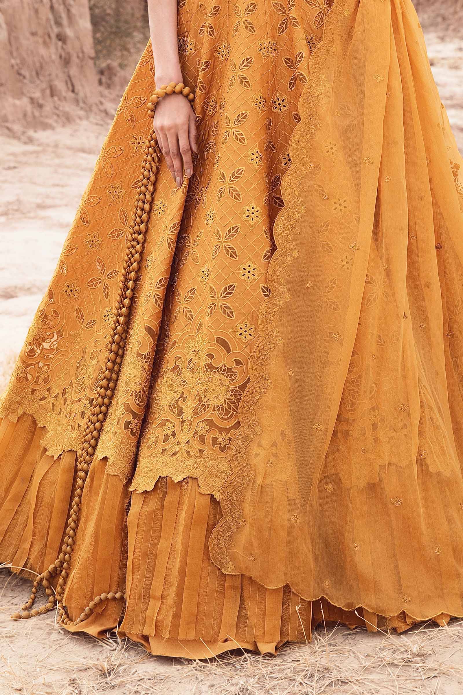 Embroidered Lawn Fabric (3Pcs) | LF-806 - Image 3