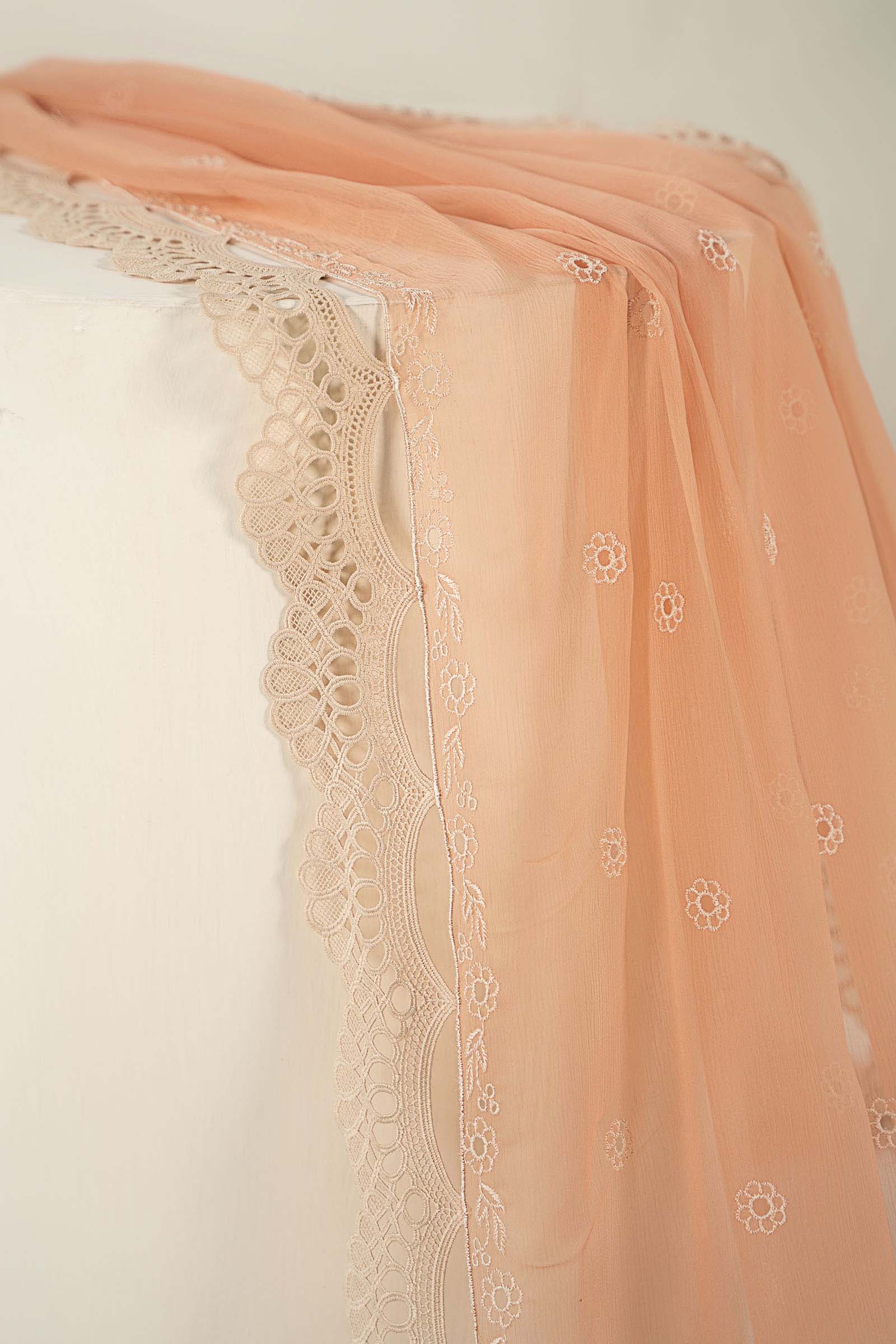 Embroidered Lawn Fabric (3Pcs) | LF-812 - Image 6