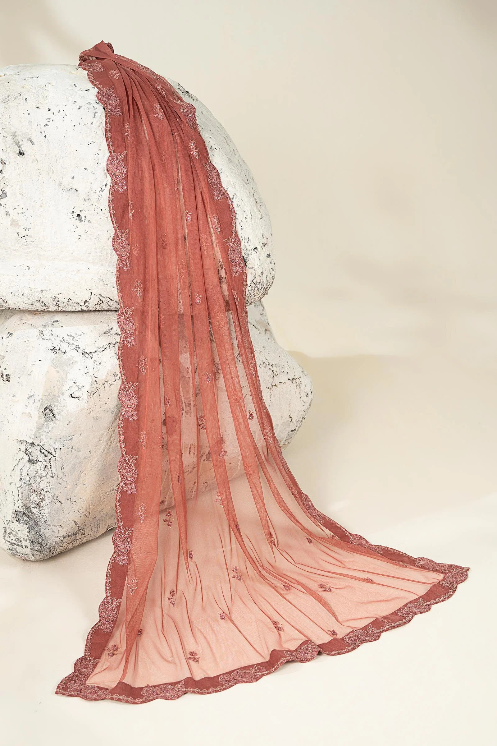 Embroidered Net Fabric (2Pcs) | LF-904 - Image 10