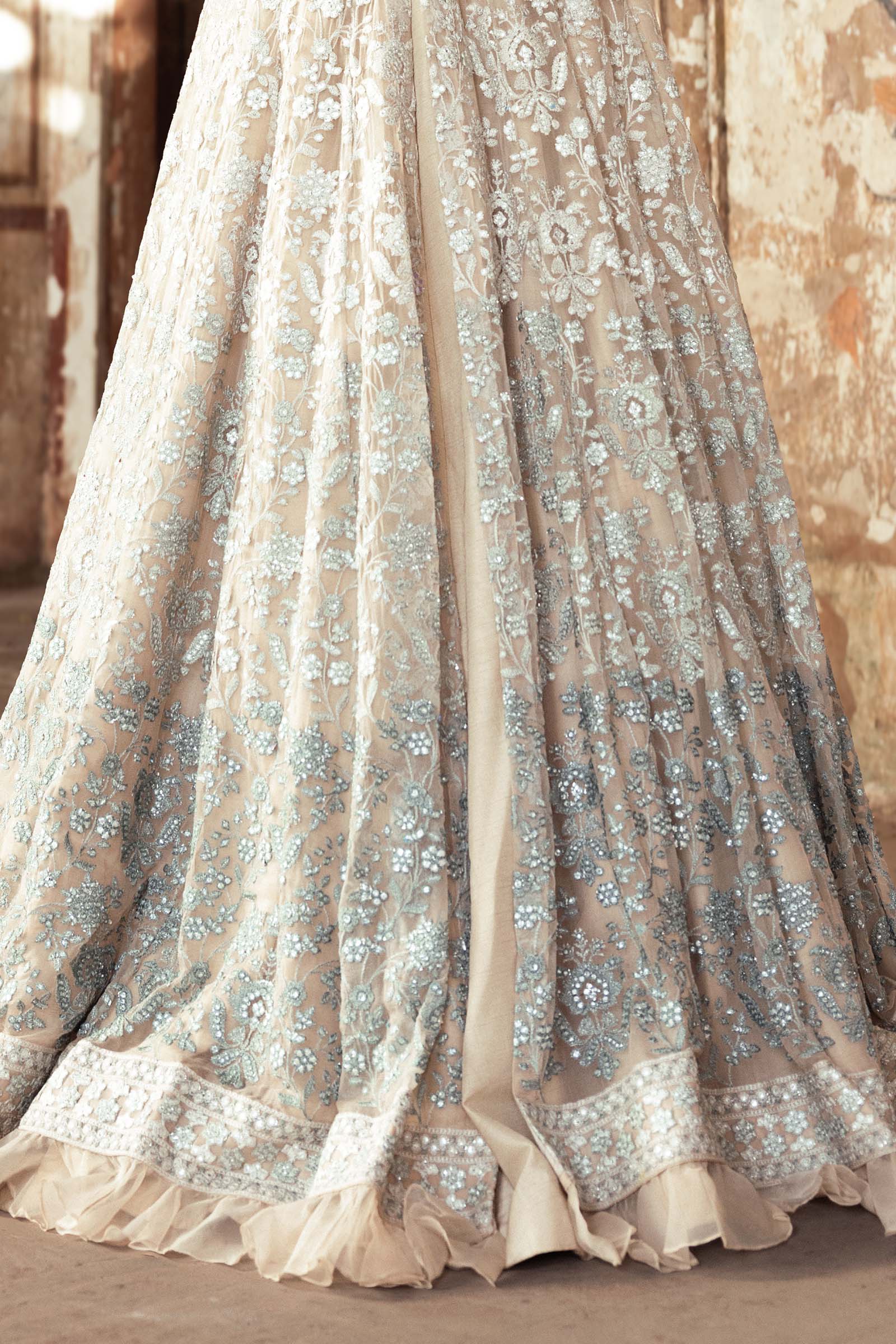 Embroidered Chiffon Fabric (2Pcs) | LF-918 - Image 11