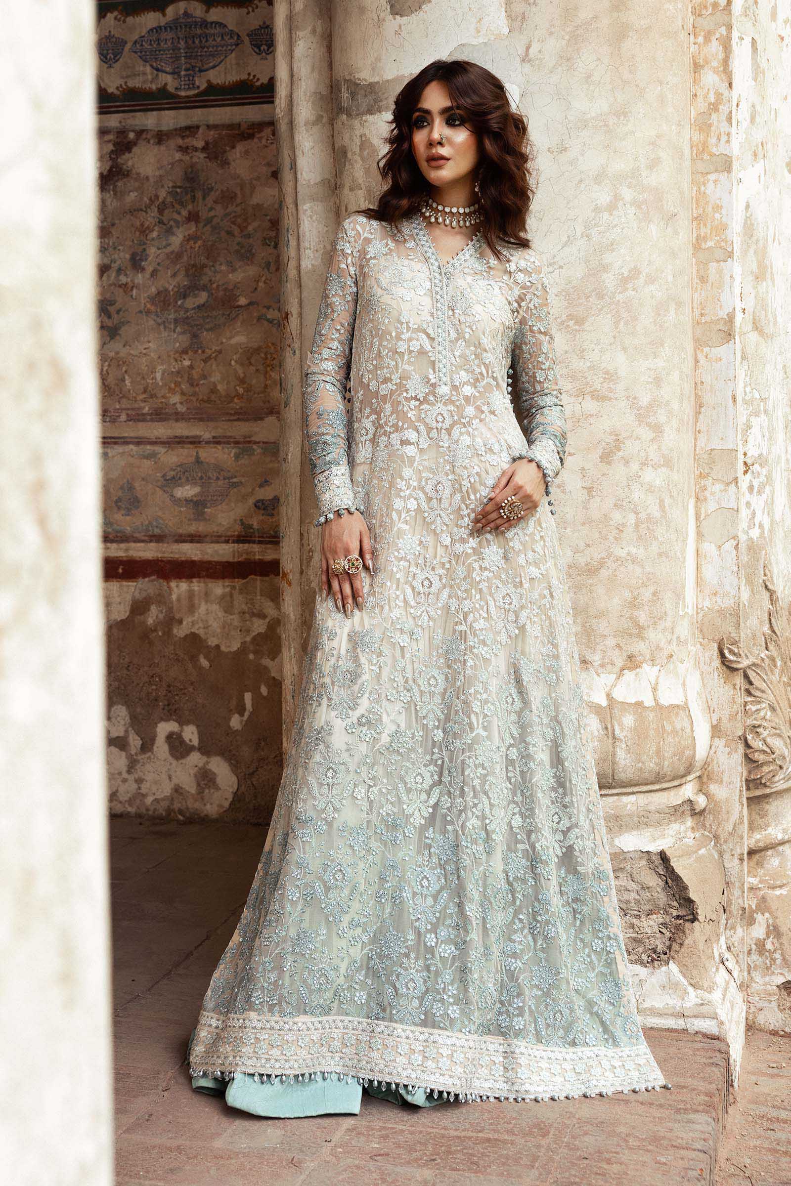 Embroidered Chiffon Fabric (2Pcs) | LF-918 - Image 15