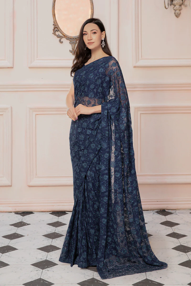 M.Luxe Fabrics LF-CC-111-C-Navy Blue - Image 2