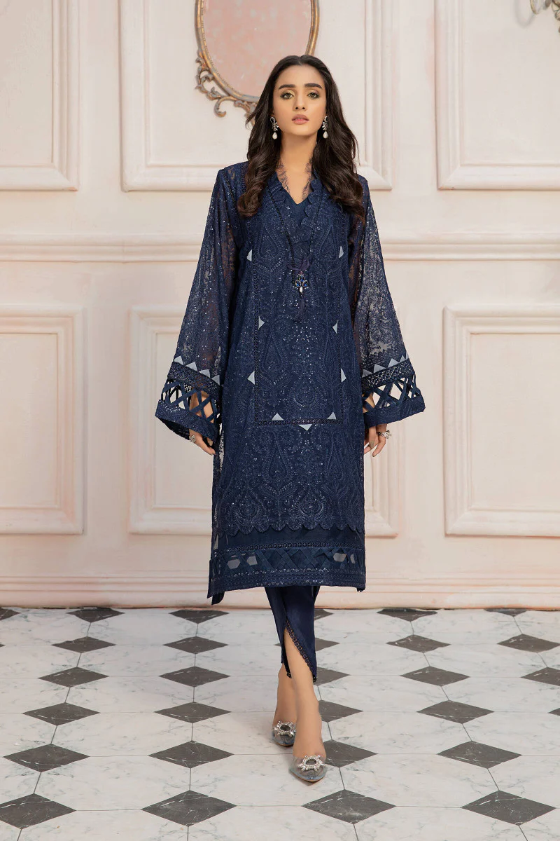 M.Luxe Fabrics LF-CC-112-B-Navy Blue - Image 3