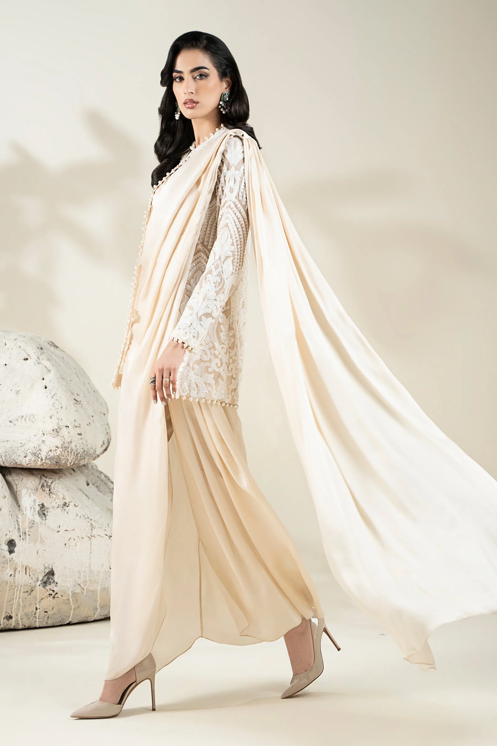 Embroidered Net Fabric (1Pc) | LF-CH25-09 - Image 12