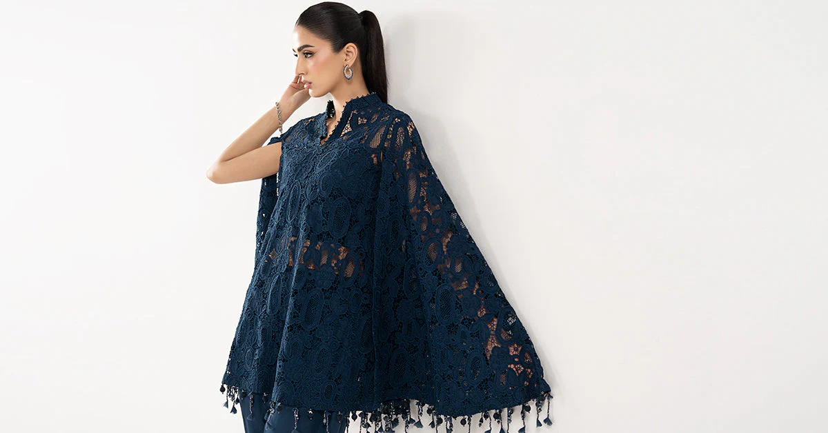 Embroidered Georgette Fabric (1Pc) - Image 9