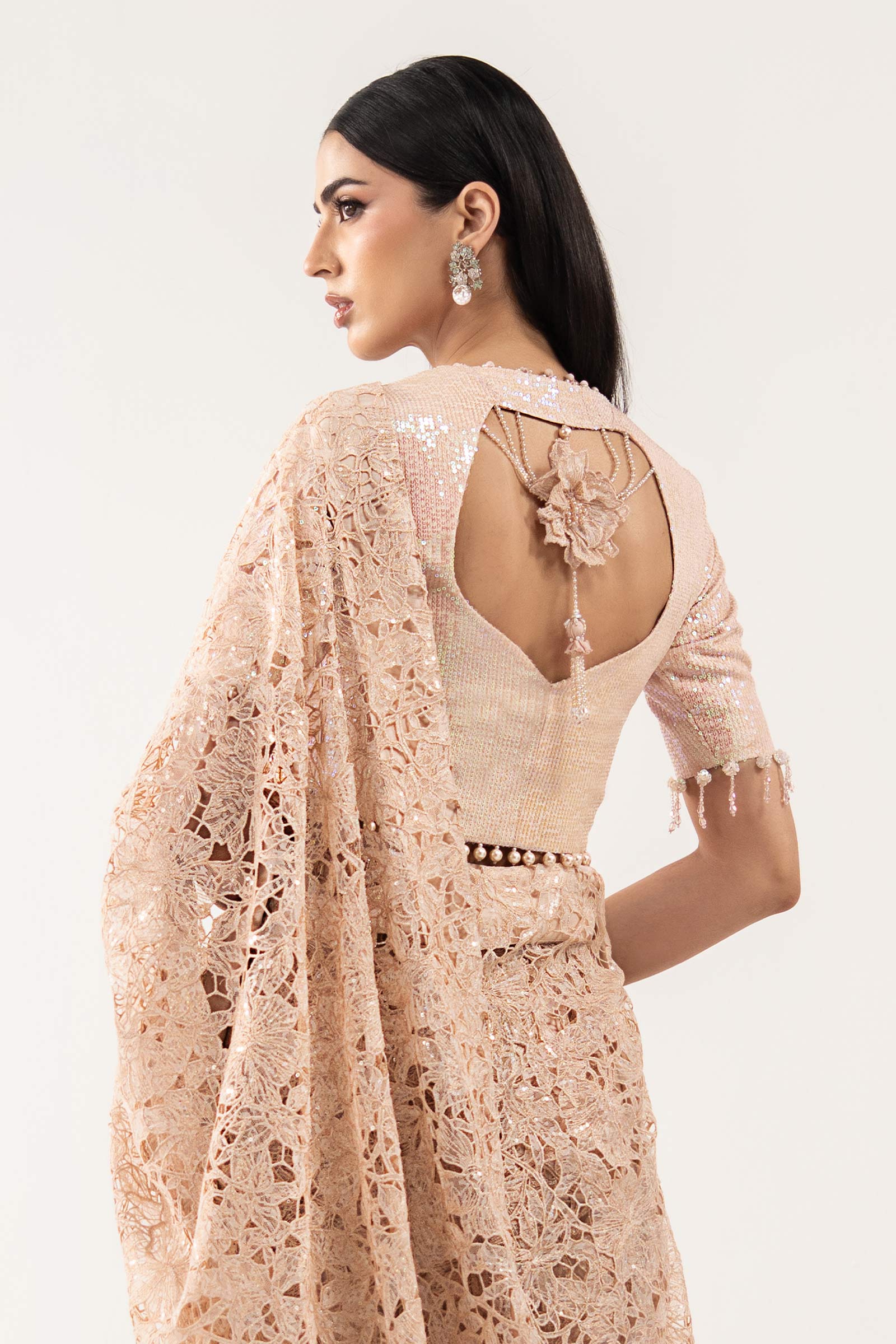 Embroidered Georgette Fabric (1Pc) - Image 3