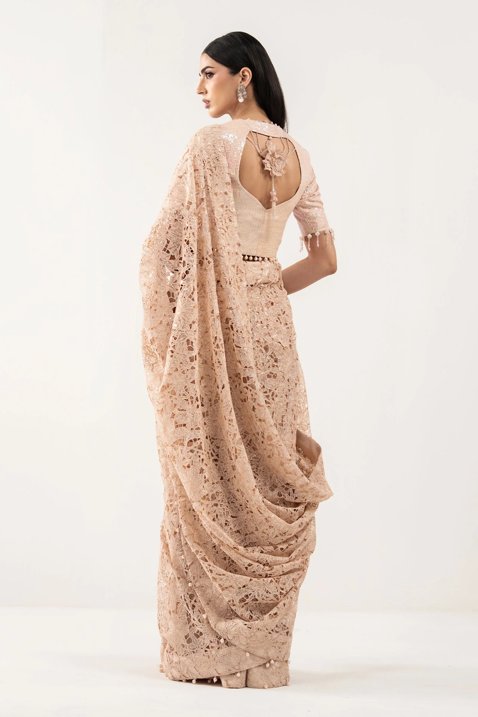 Embroidered Georgette Fabric (1Pc) - Image 9