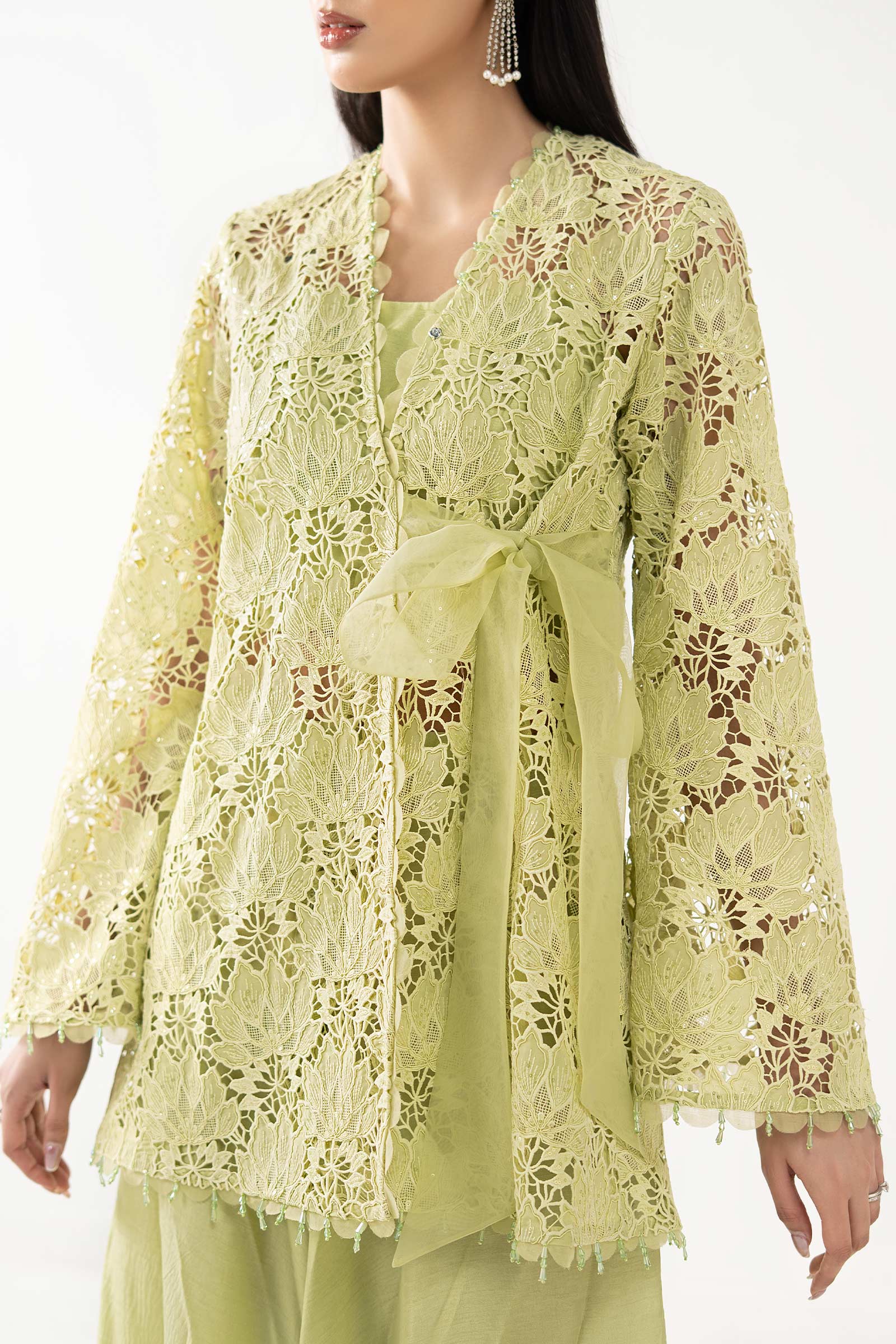 Embroidered Georgette Fabric (1Pc) - Image 3
