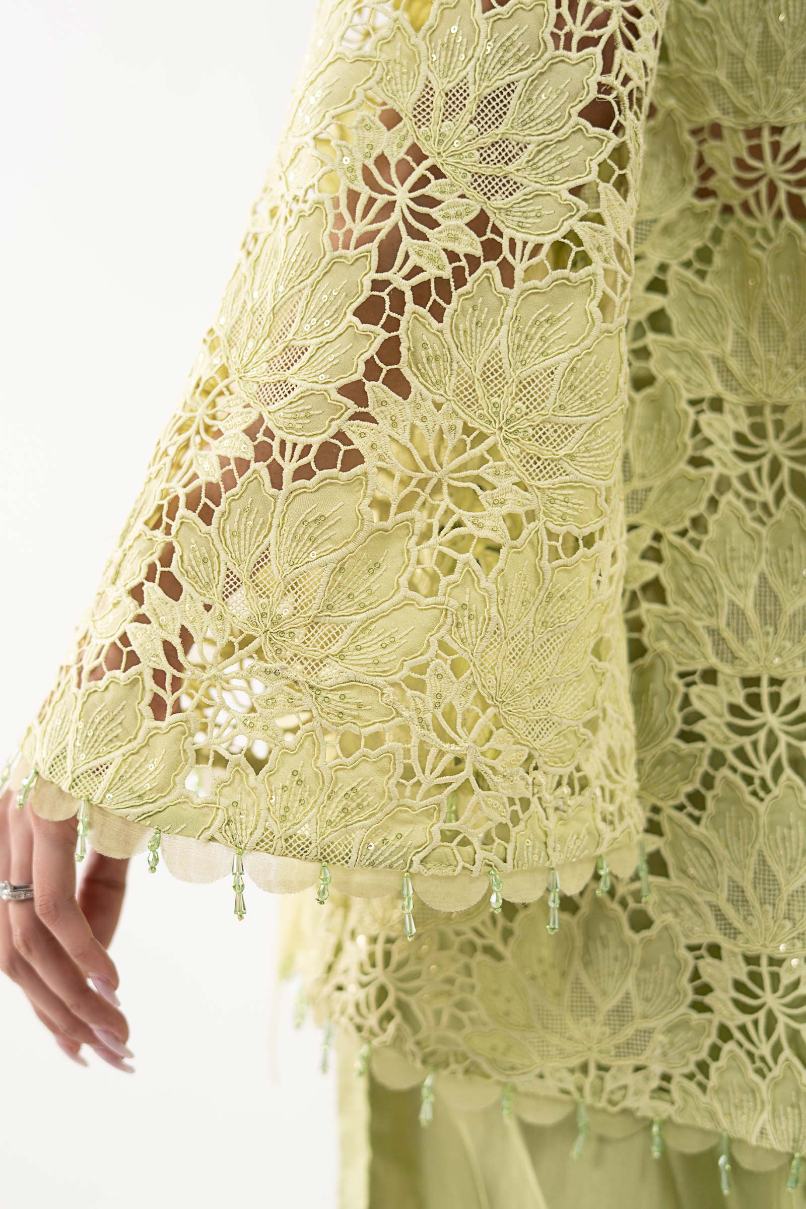 Embroidered Georgette Fabric (1Pc) - Image 4