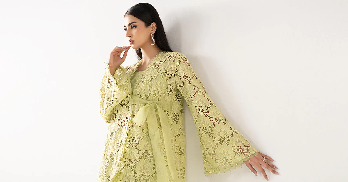 Embroidered Georgette Fabric (1Pc) - Image 8