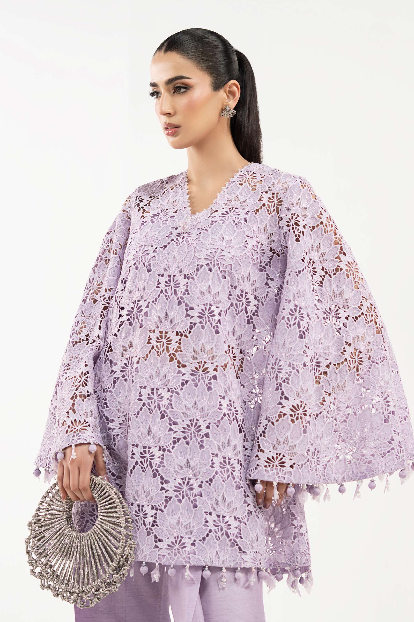 Embroidered Georgette Fabric (1Pc) - Image 2