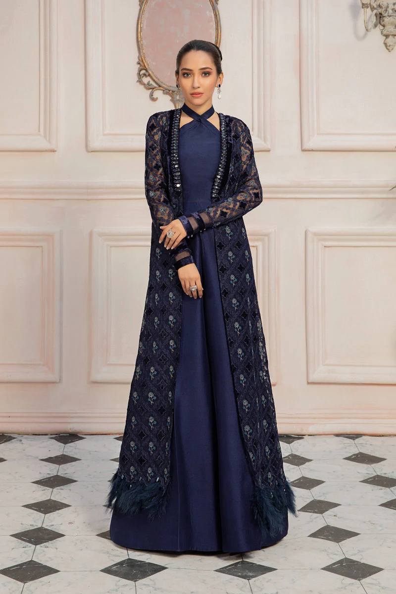 M.Luxe Fabrics LF-PN-108-A-Blue - Image 3
