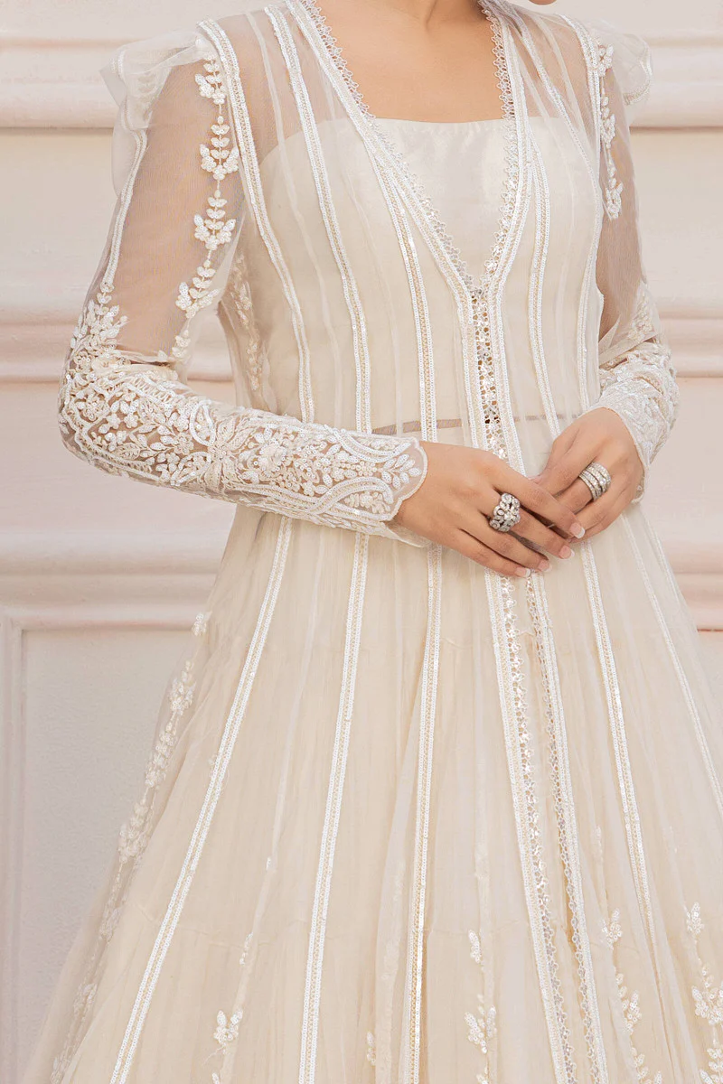 M.Luxe Fabrics LF-PN-123-A-White - Image 2