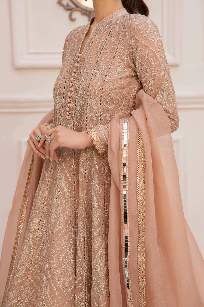 M.Luxe Fabrics LF-PO-101-A-Peach - Image 2