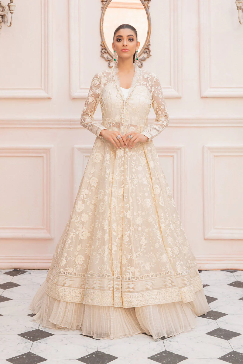 M.Luxe Fabrics LF-PO-107-A-White