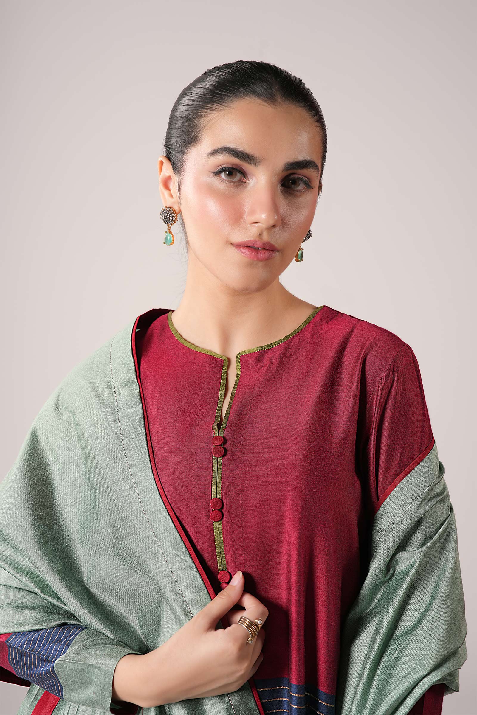 2 Pc Yarn Dyed Suit - Image 3