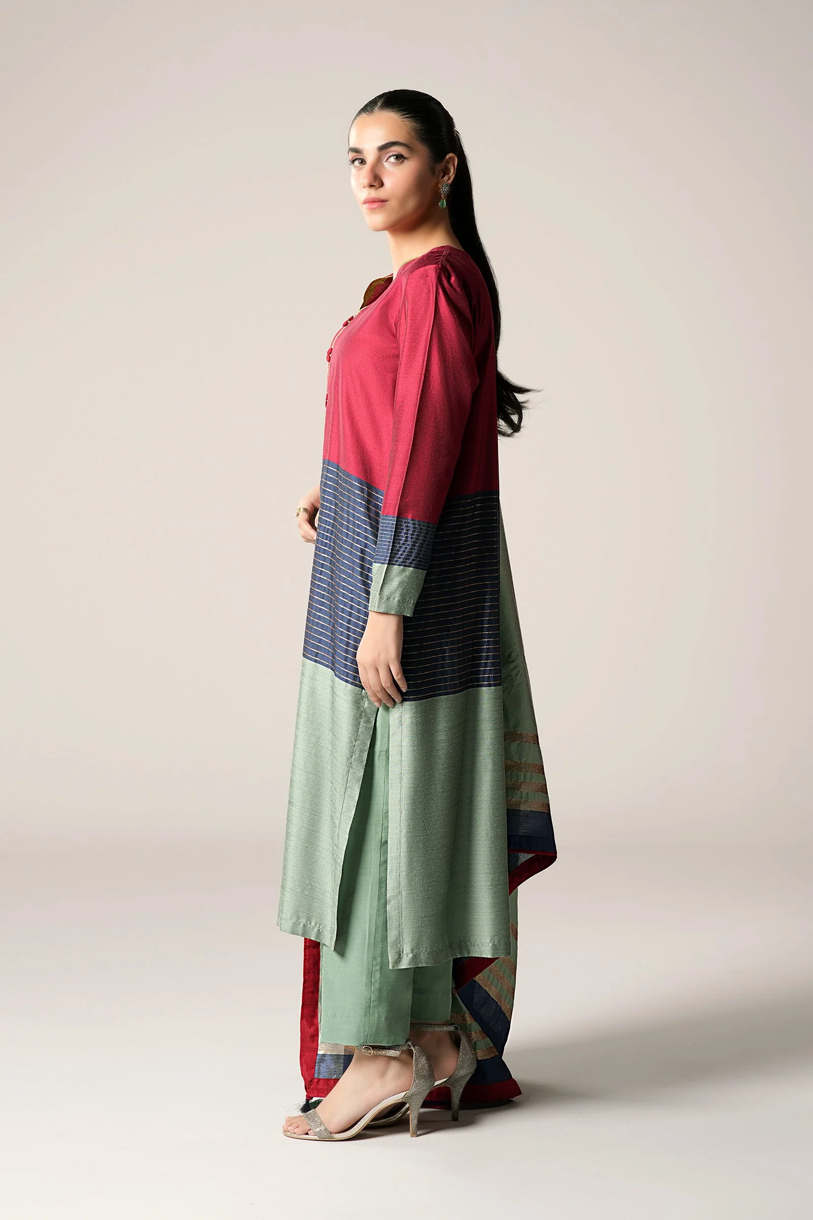2 Pc Yarn Dyed Suit - Image 4