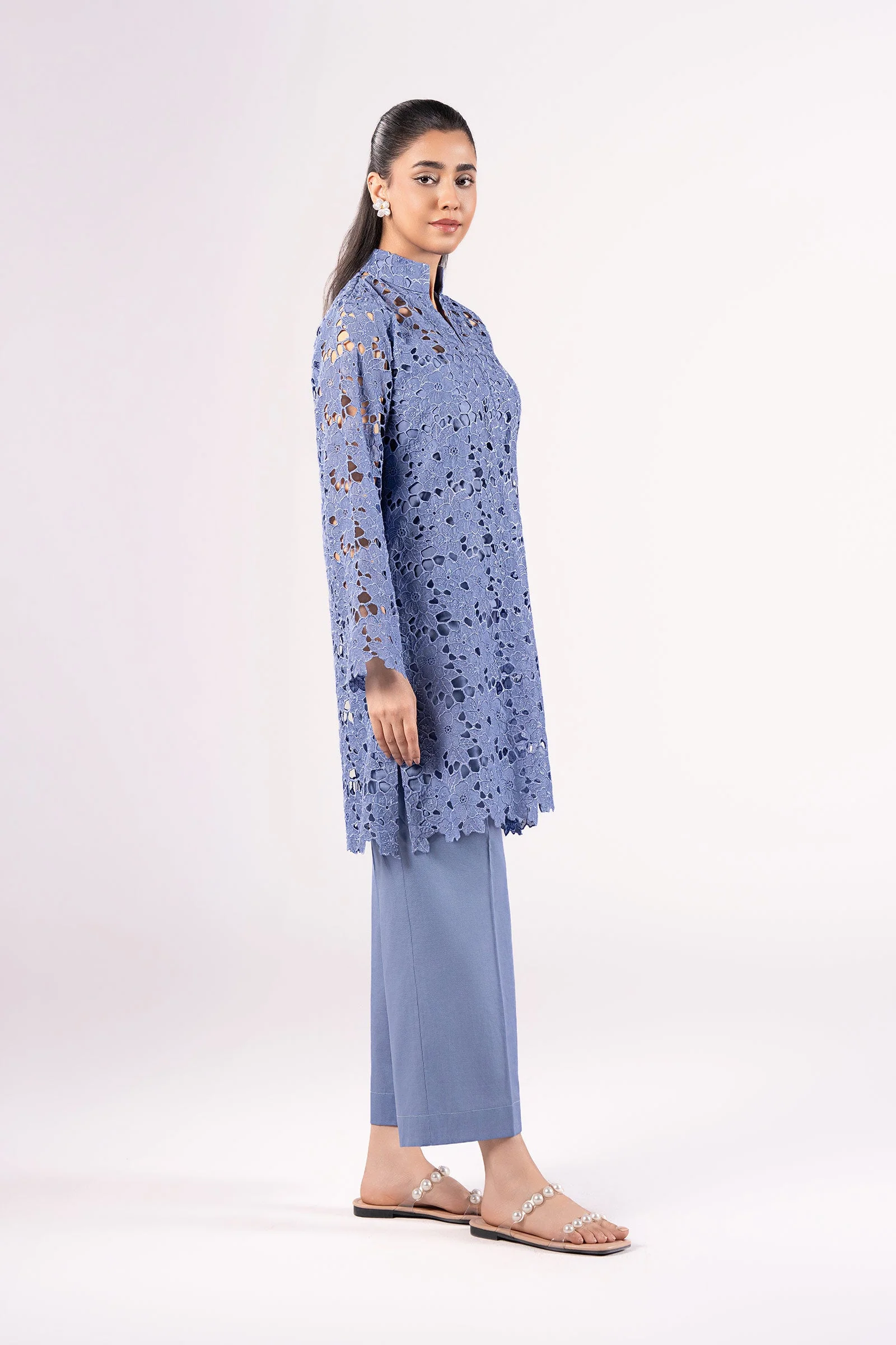 2 Pc Embroidered Lawn Suit - Image 5