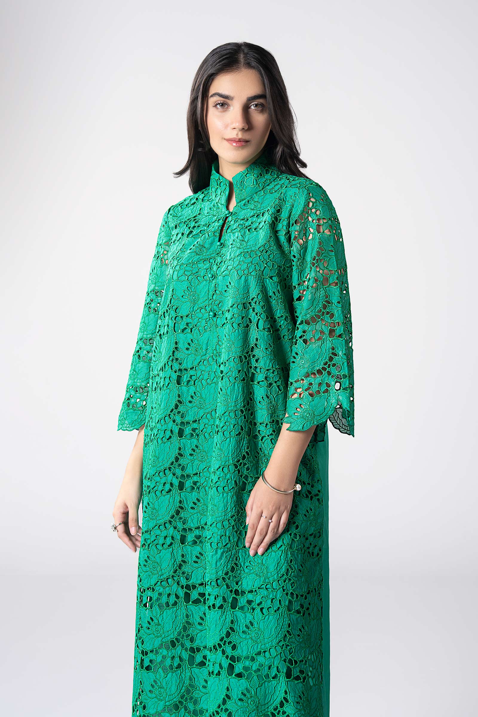 2 Pc Embroidered Lawn Suit - Image 2