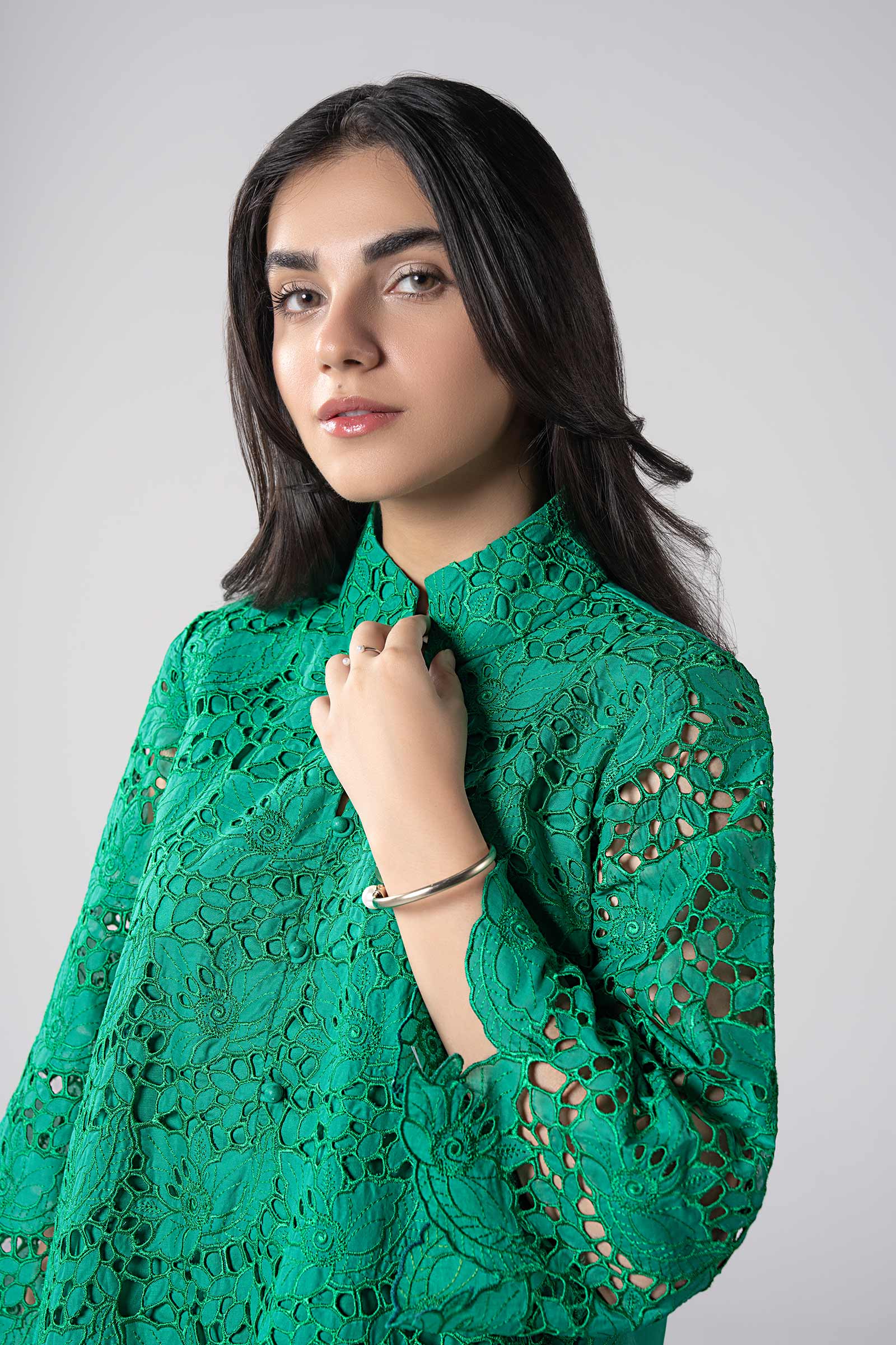 2 Pc Embroidered Lawn Suit - Image 3