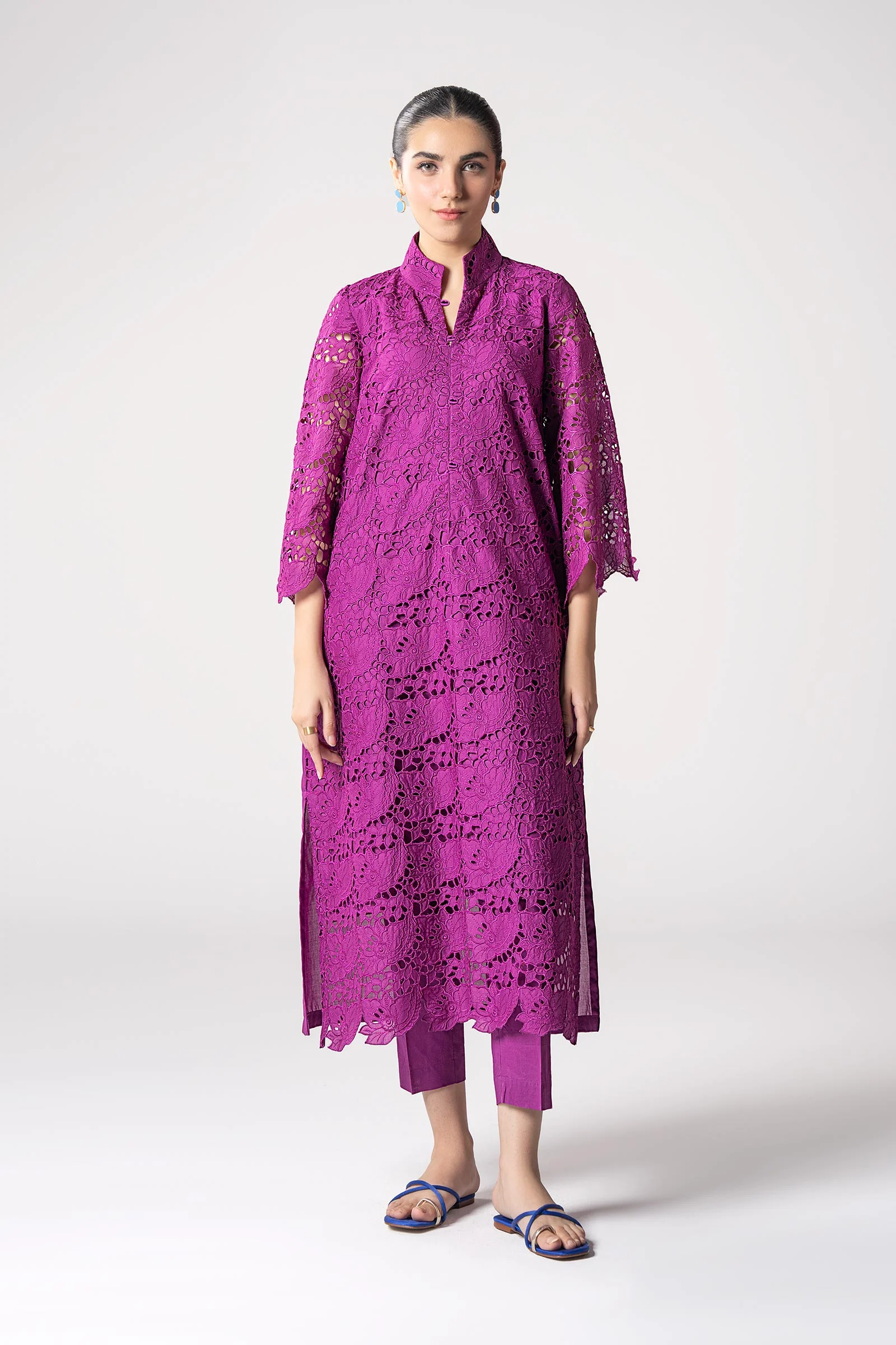 2 Pc Embroidered Lawn Suit