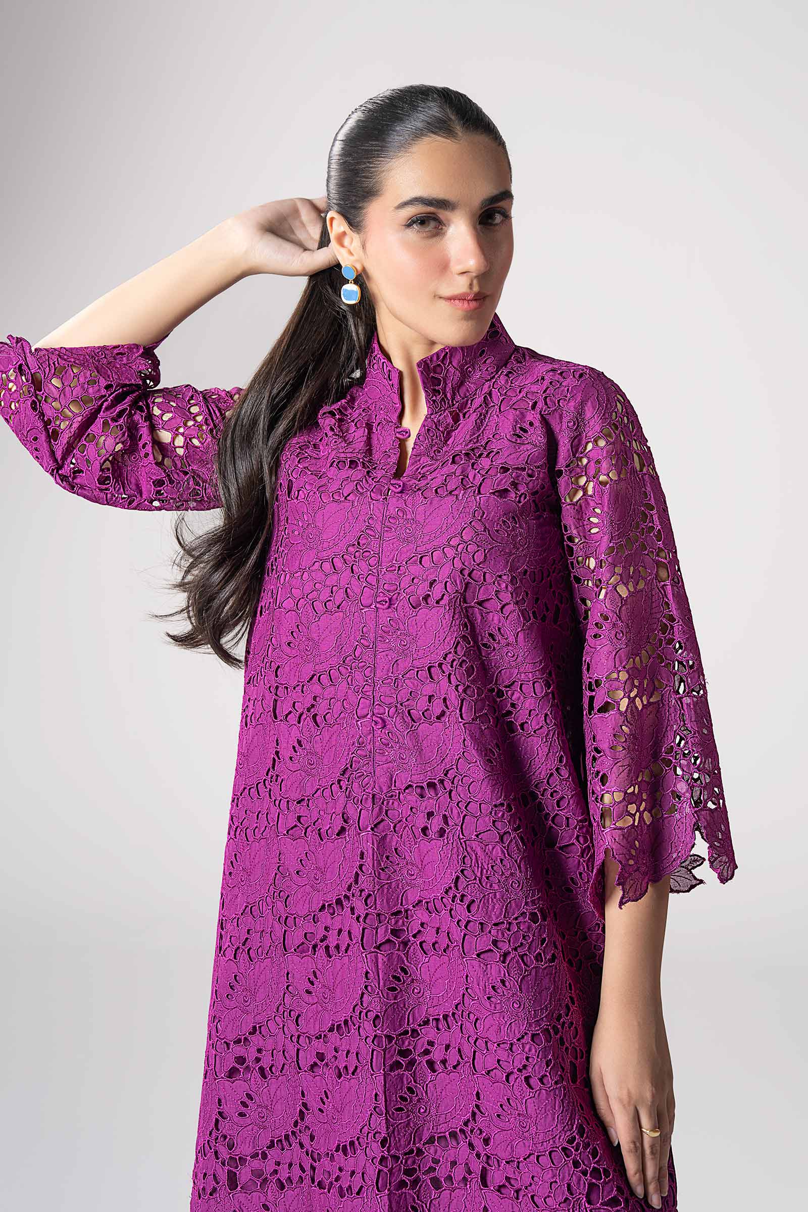 2 Pc Embroidered Lawn Suit - Image 3
