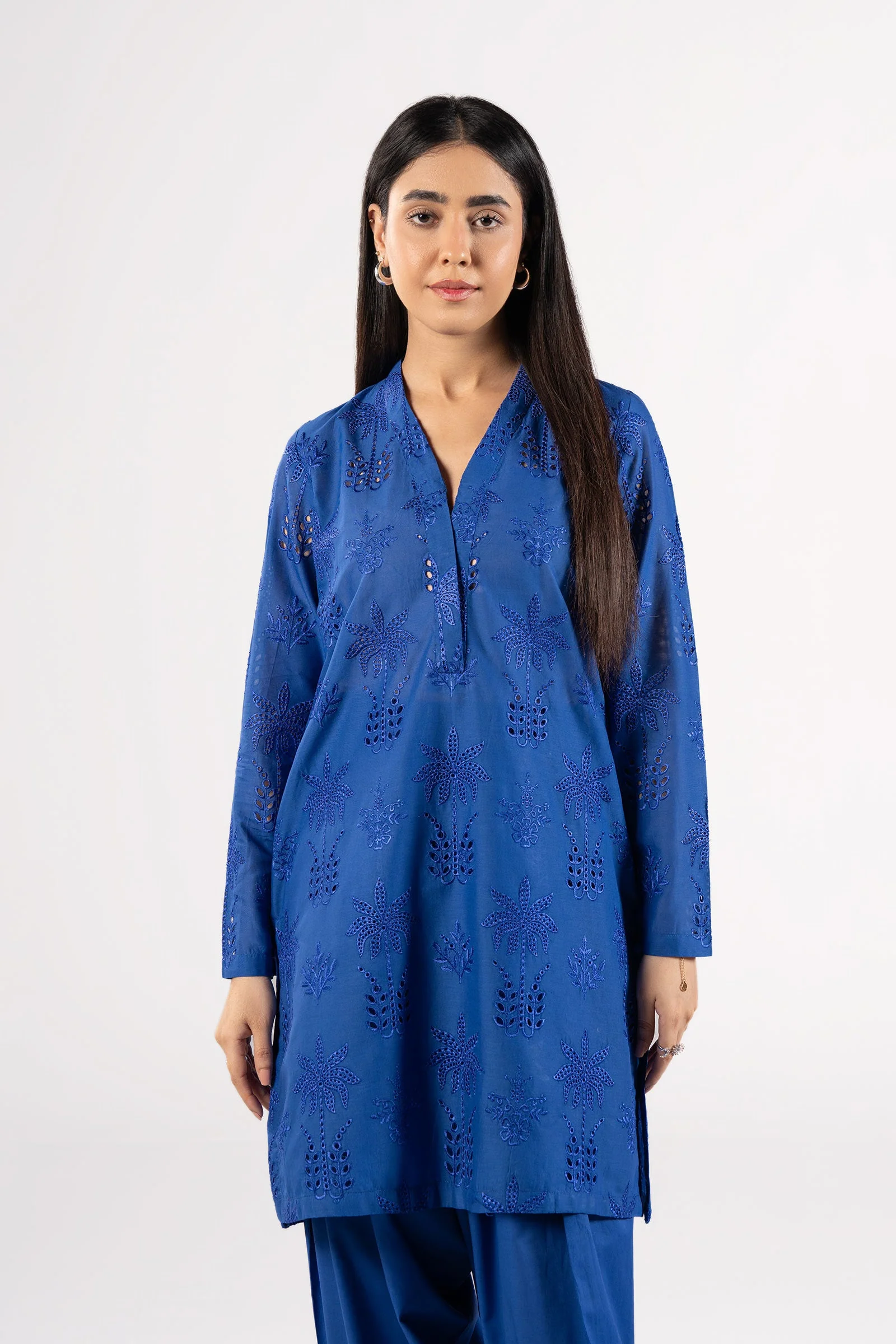 2 Pc Embroidered Lawn Suit - Image 2