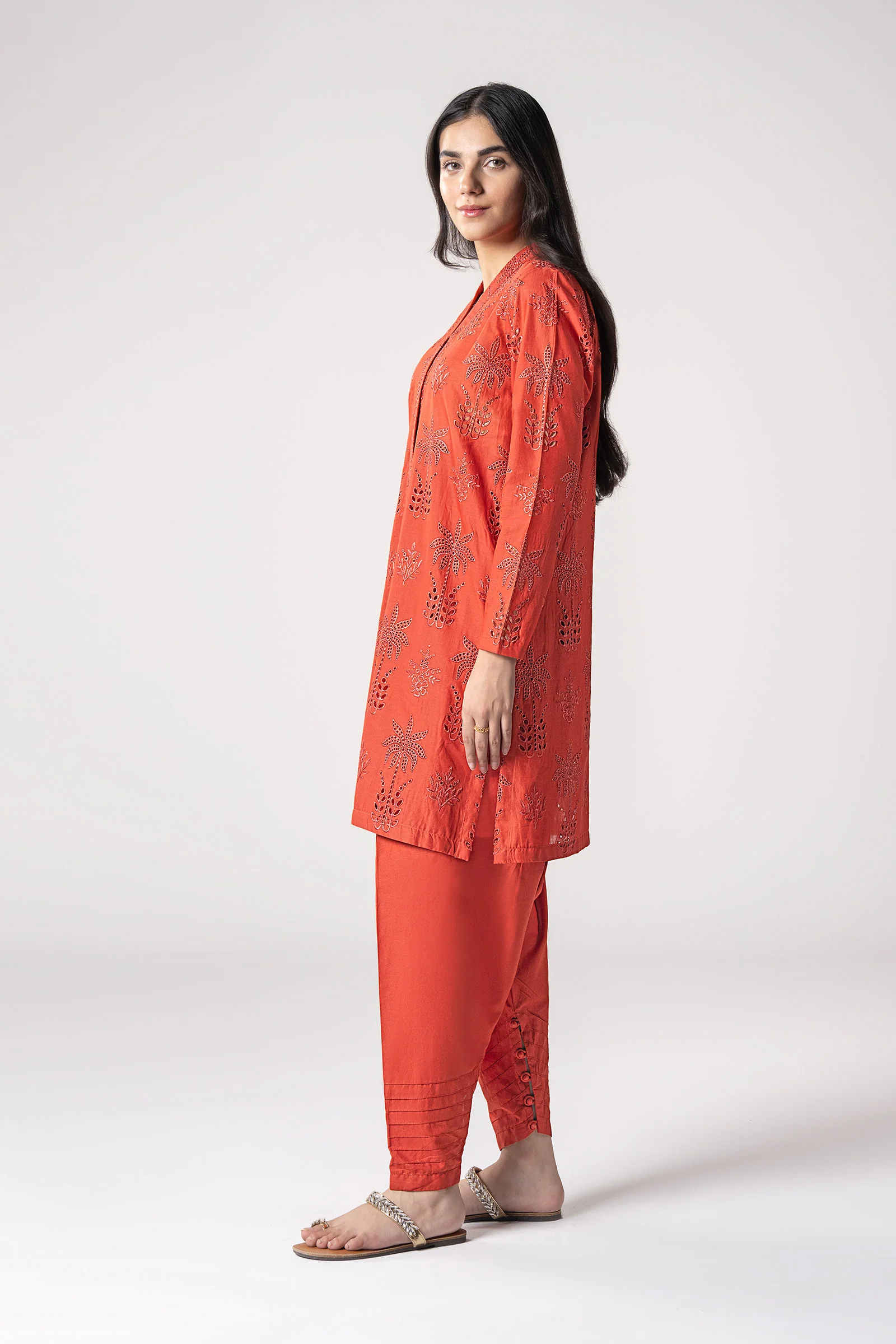 2 Pc Embroidered Lawn Suit - Image 5