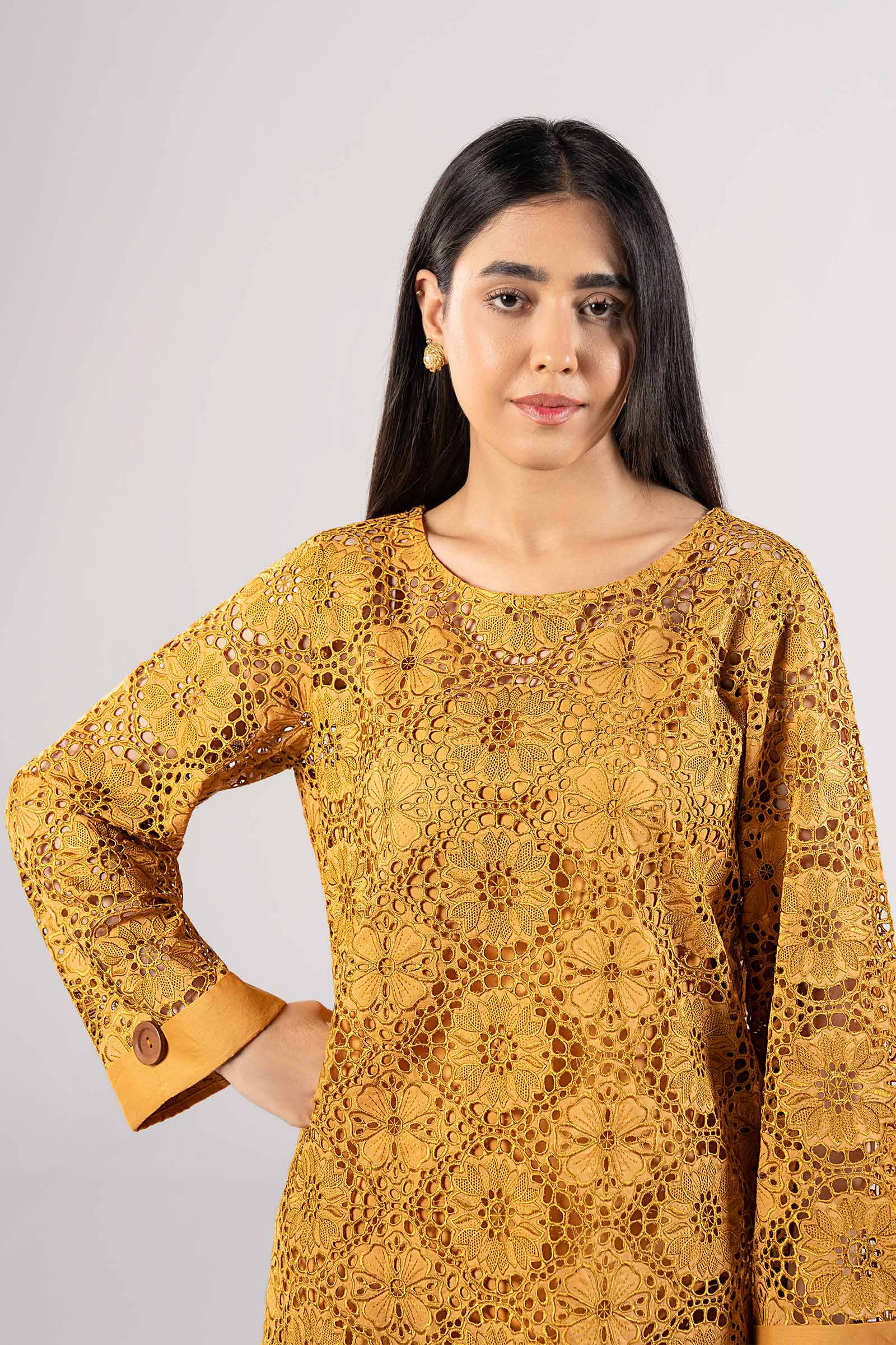 2 Pc Embroidered Lawn Suit - Image 2