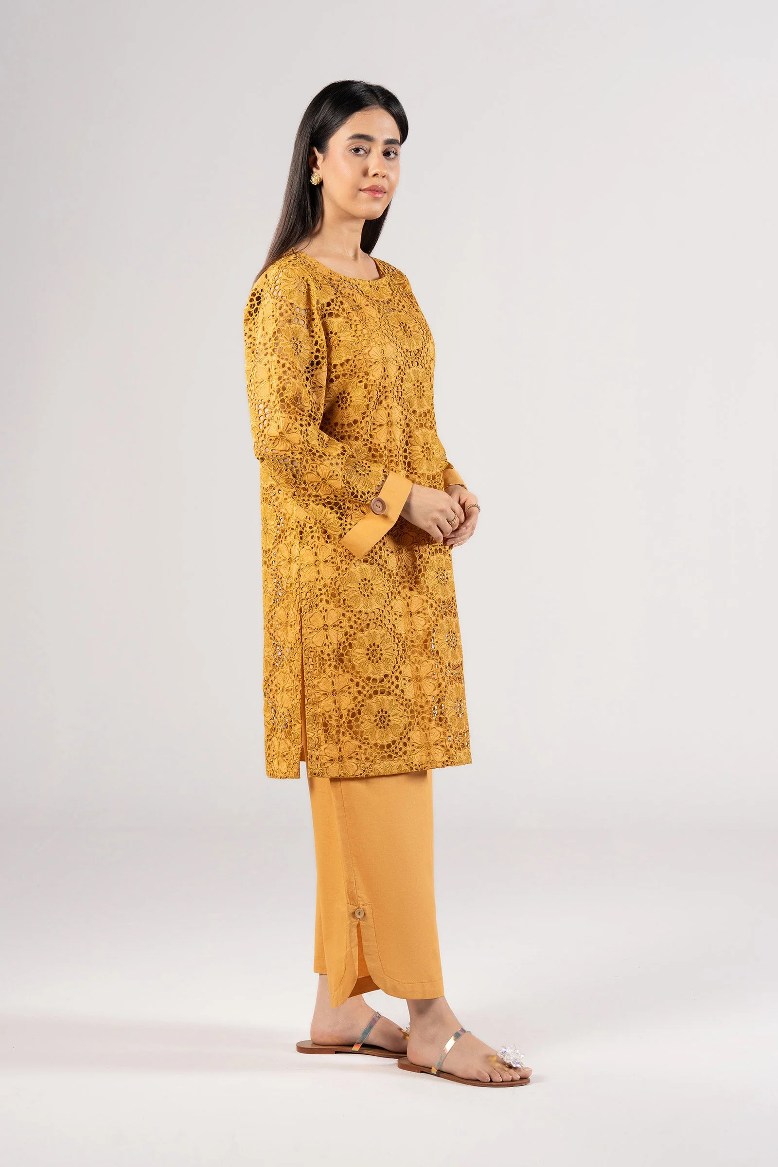 2 Pc Embroidered Lawn Suit - Image 6