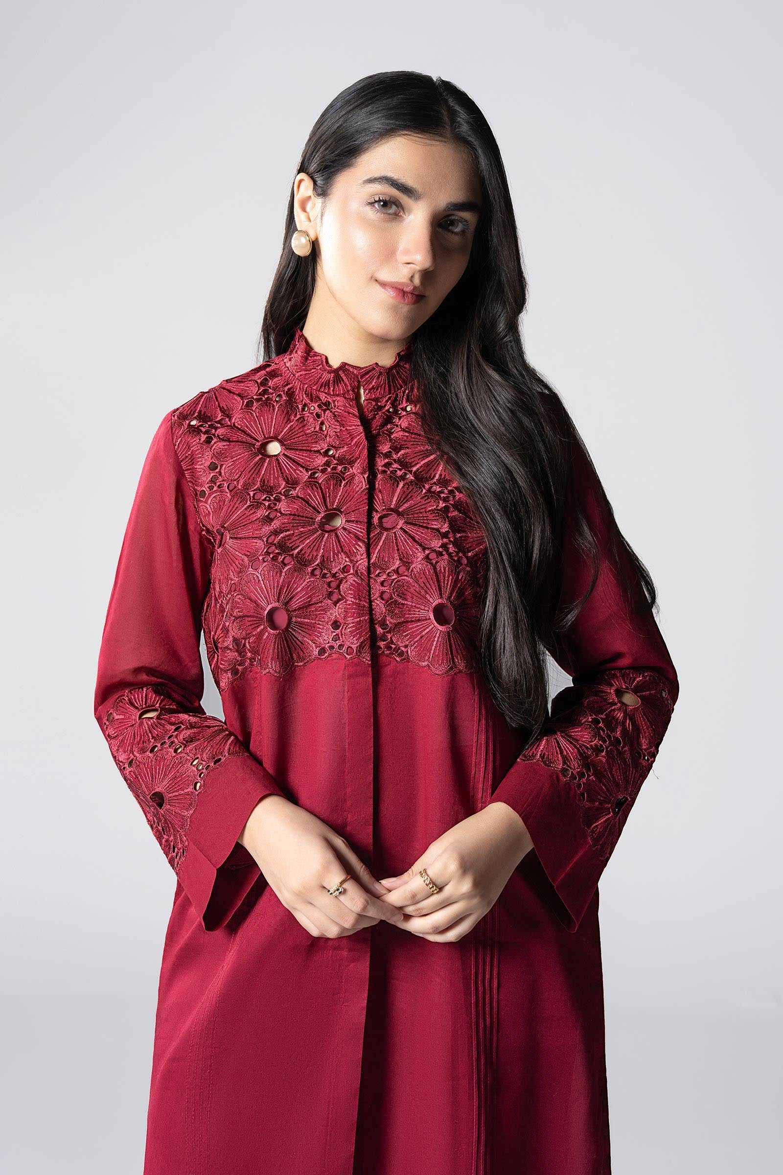 2 Pc Embroidered Lawn Suit - Image 2