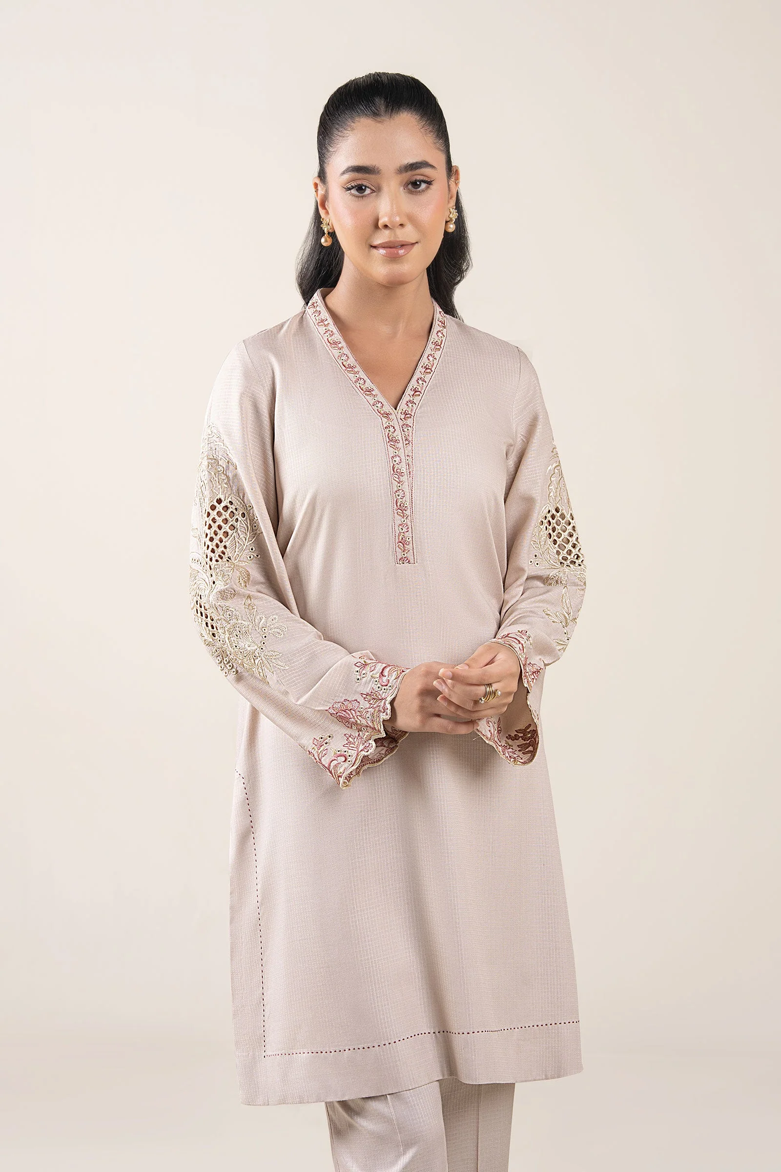 2 Pc Embroidered Ripstop Suit - Image 2