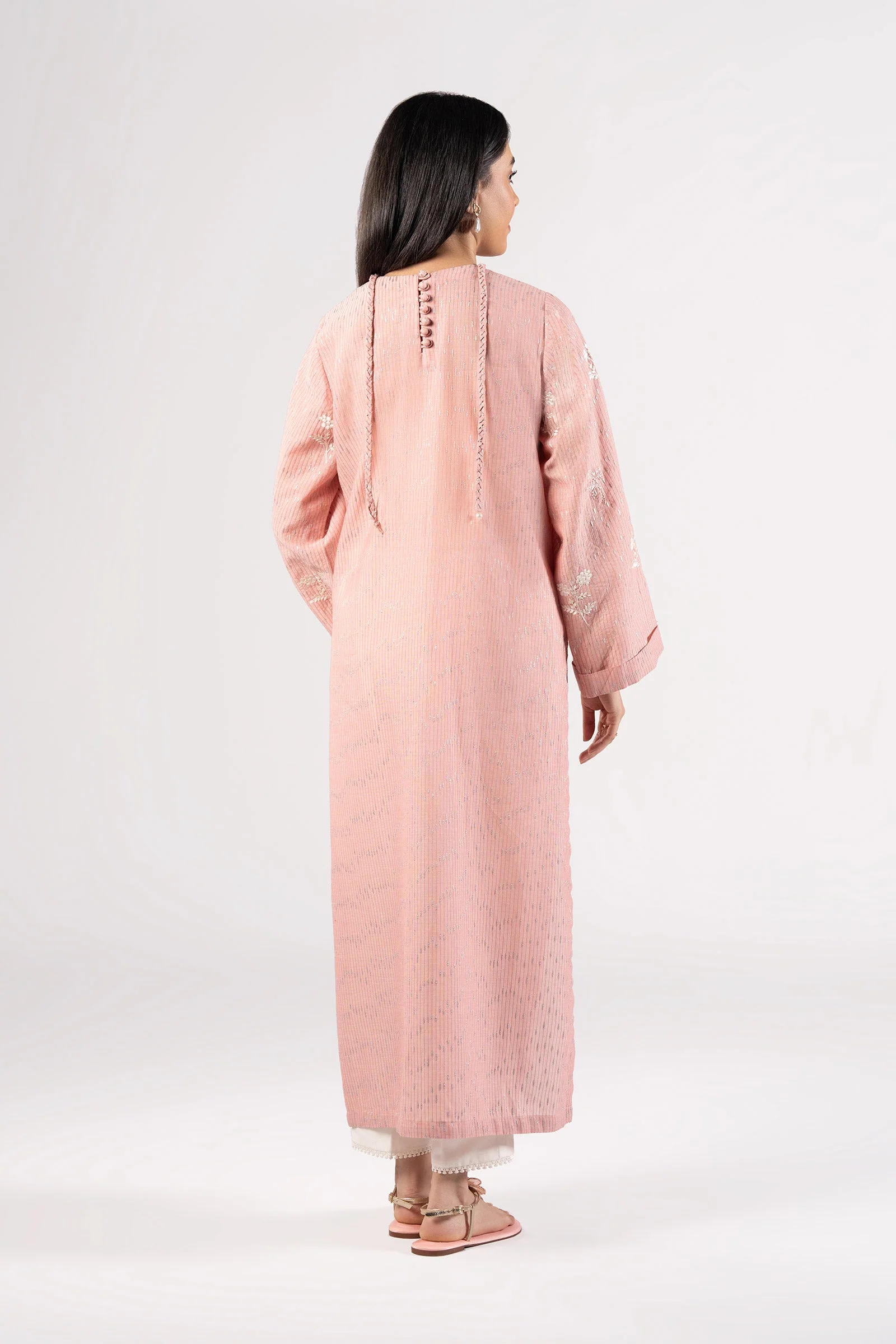 Embroidered Cotton Lurex Shirt - Image 6