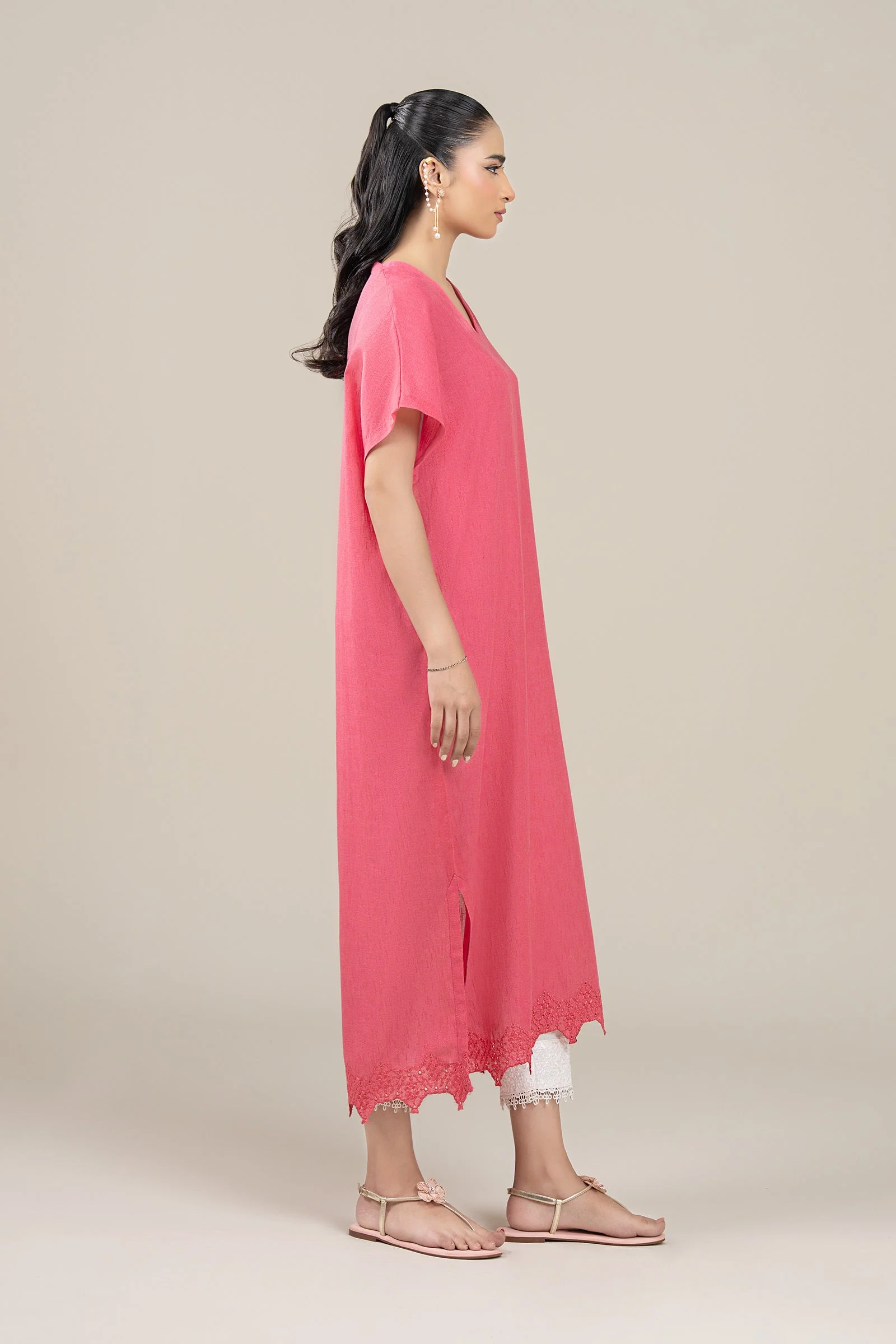 Embroidered Karandi Shirt - Image 4