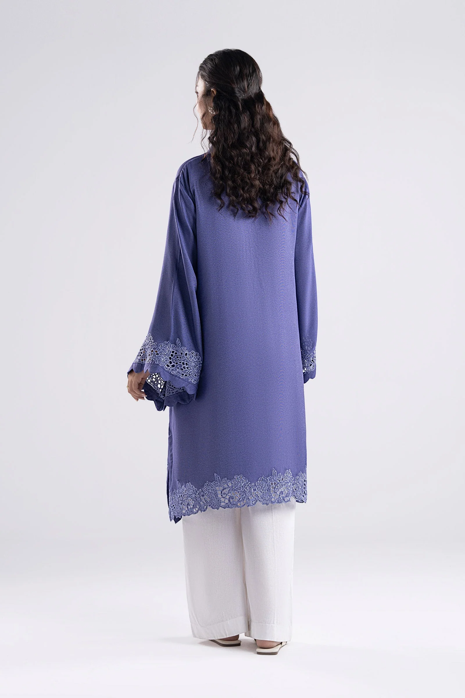 Embroidered Karandi Shirt - Image 5