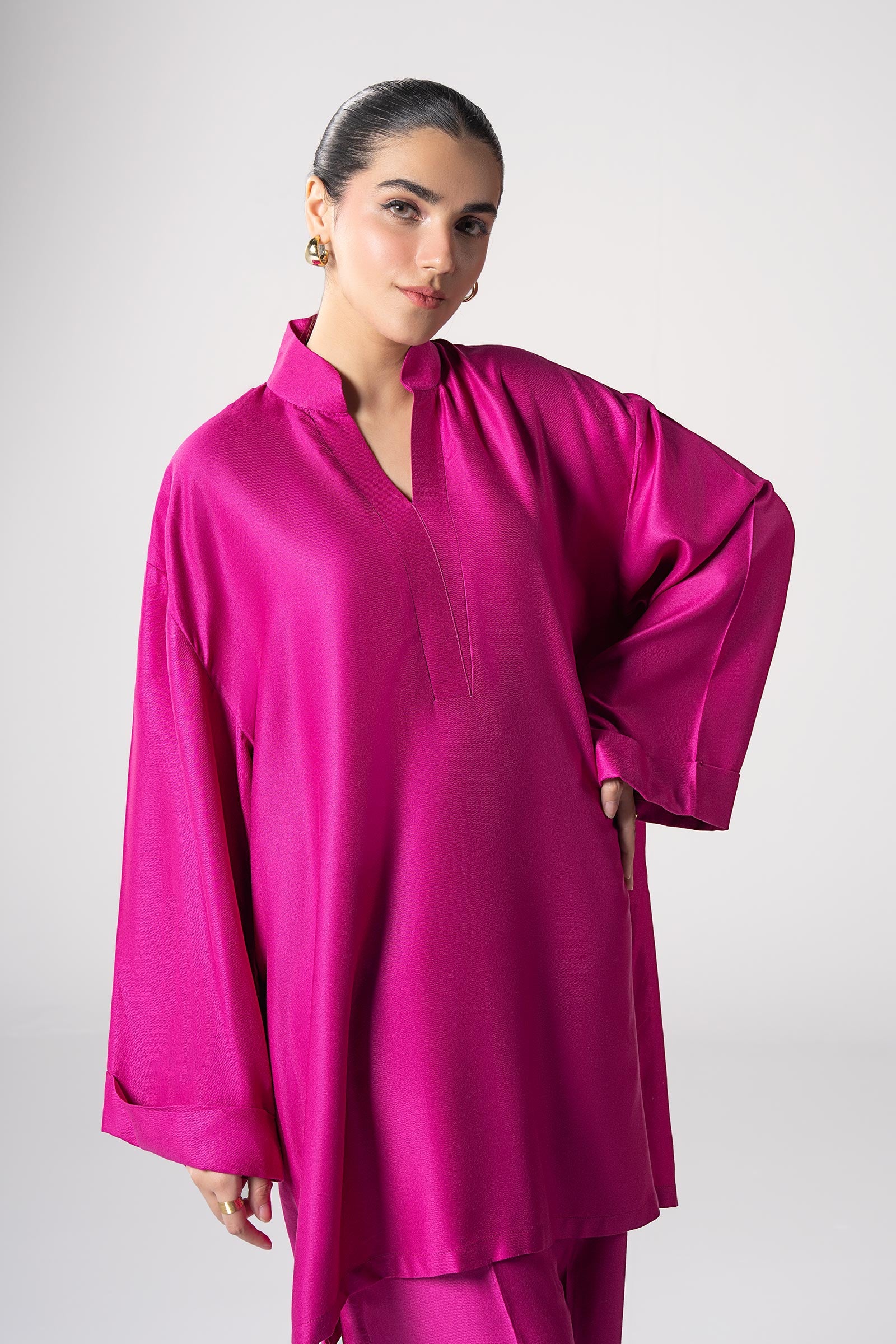 2 Pc Dyed Twill Suit - Image 2