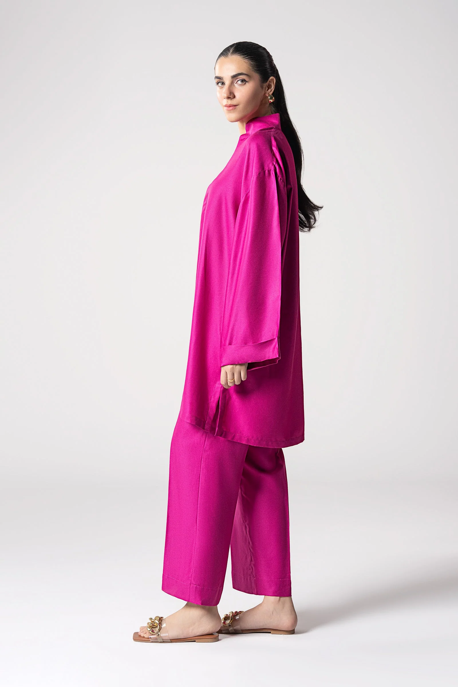 2 Pc Dyed Twill Suit - Image 4