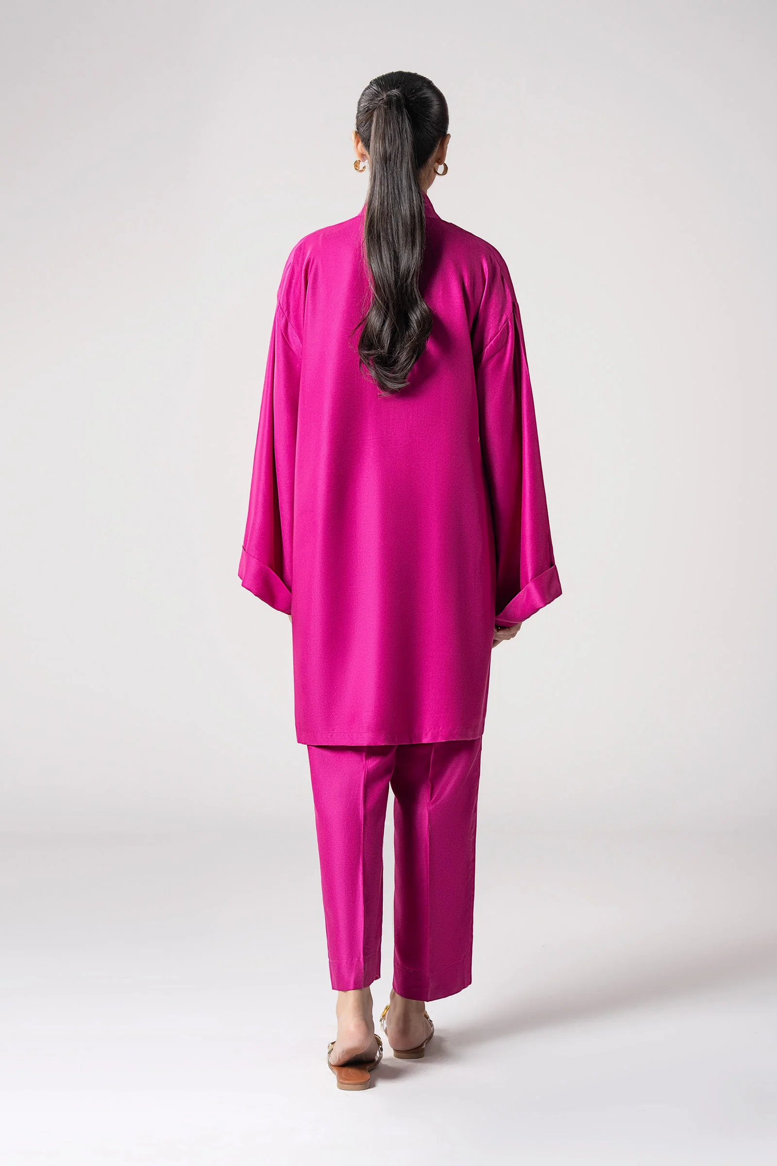 2 Pc Dyed Twill Suit - Image 5