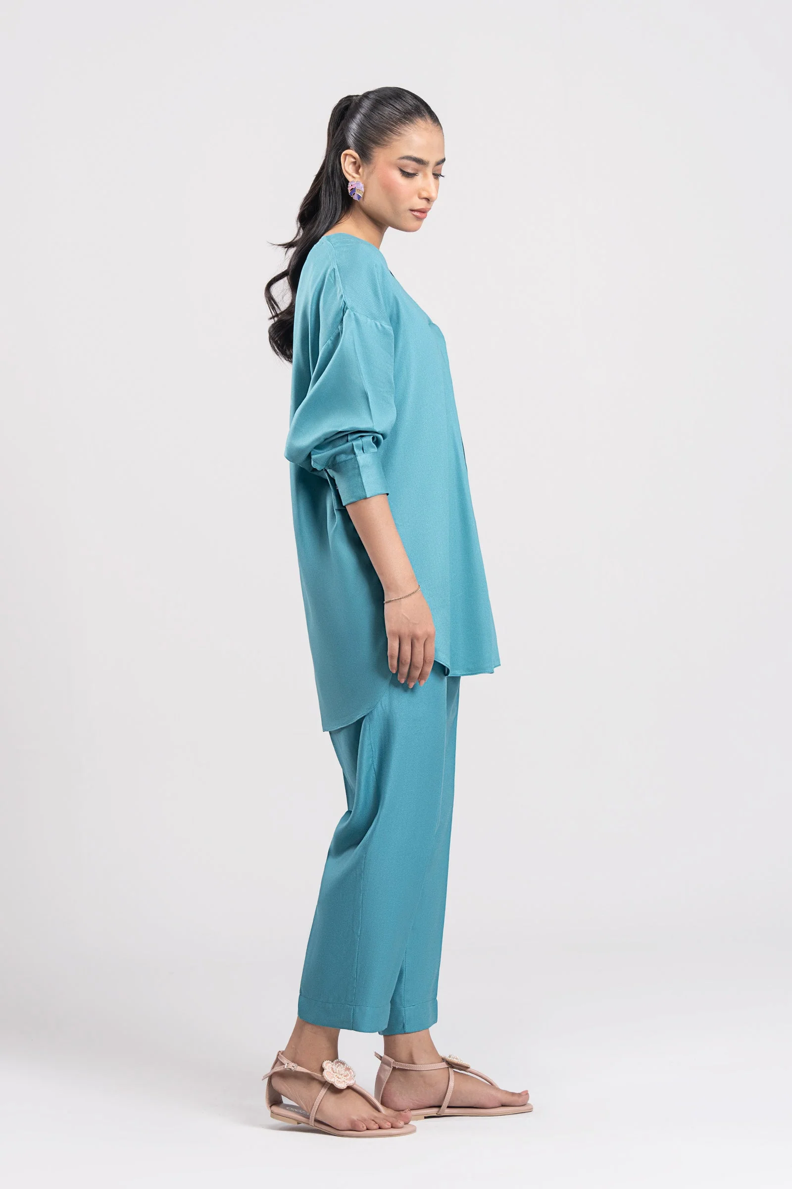 2 Pc Dyed Twill Suit - Image 4