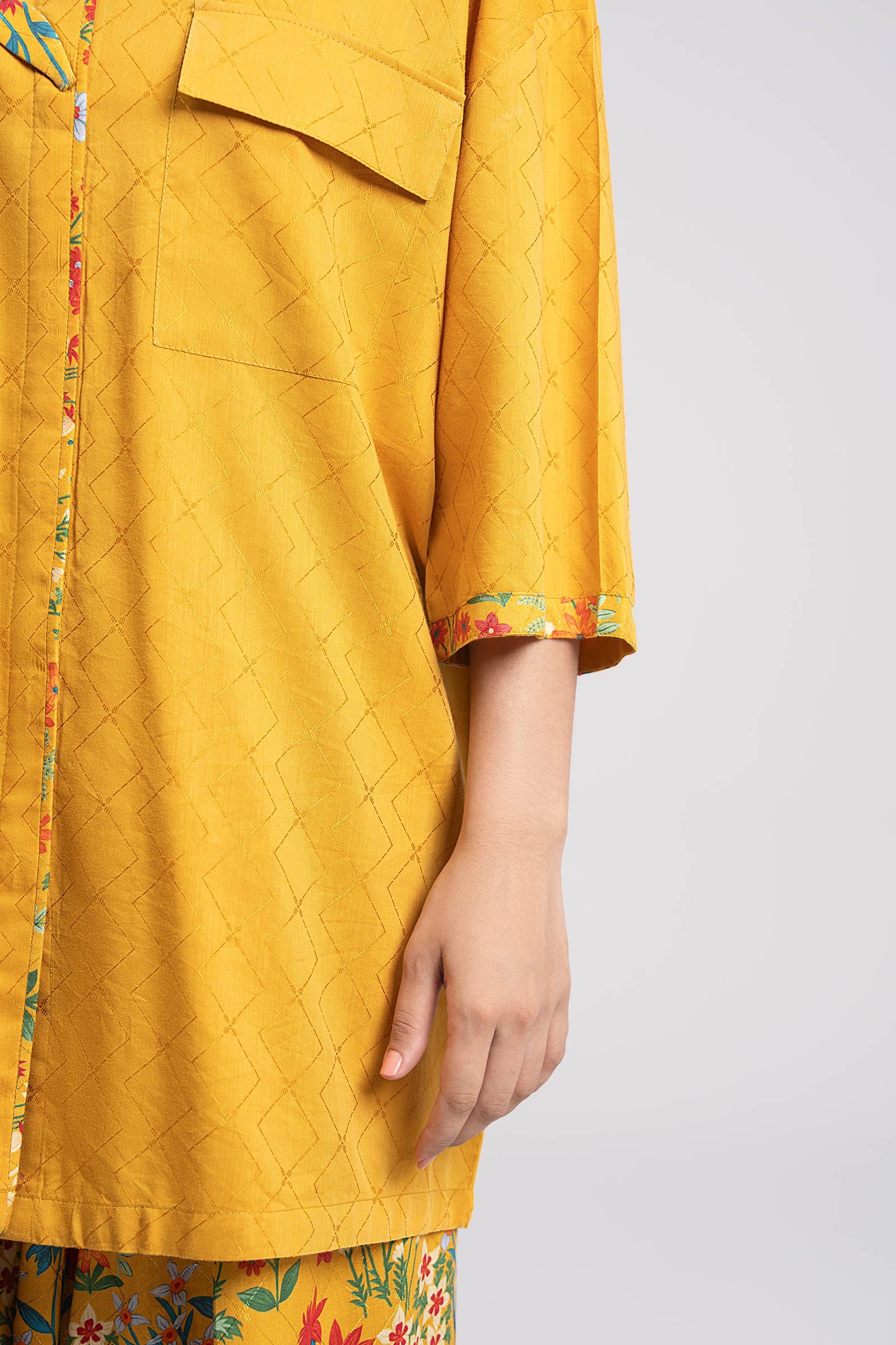 2 Pc Printed Viscose Suit - Image 4