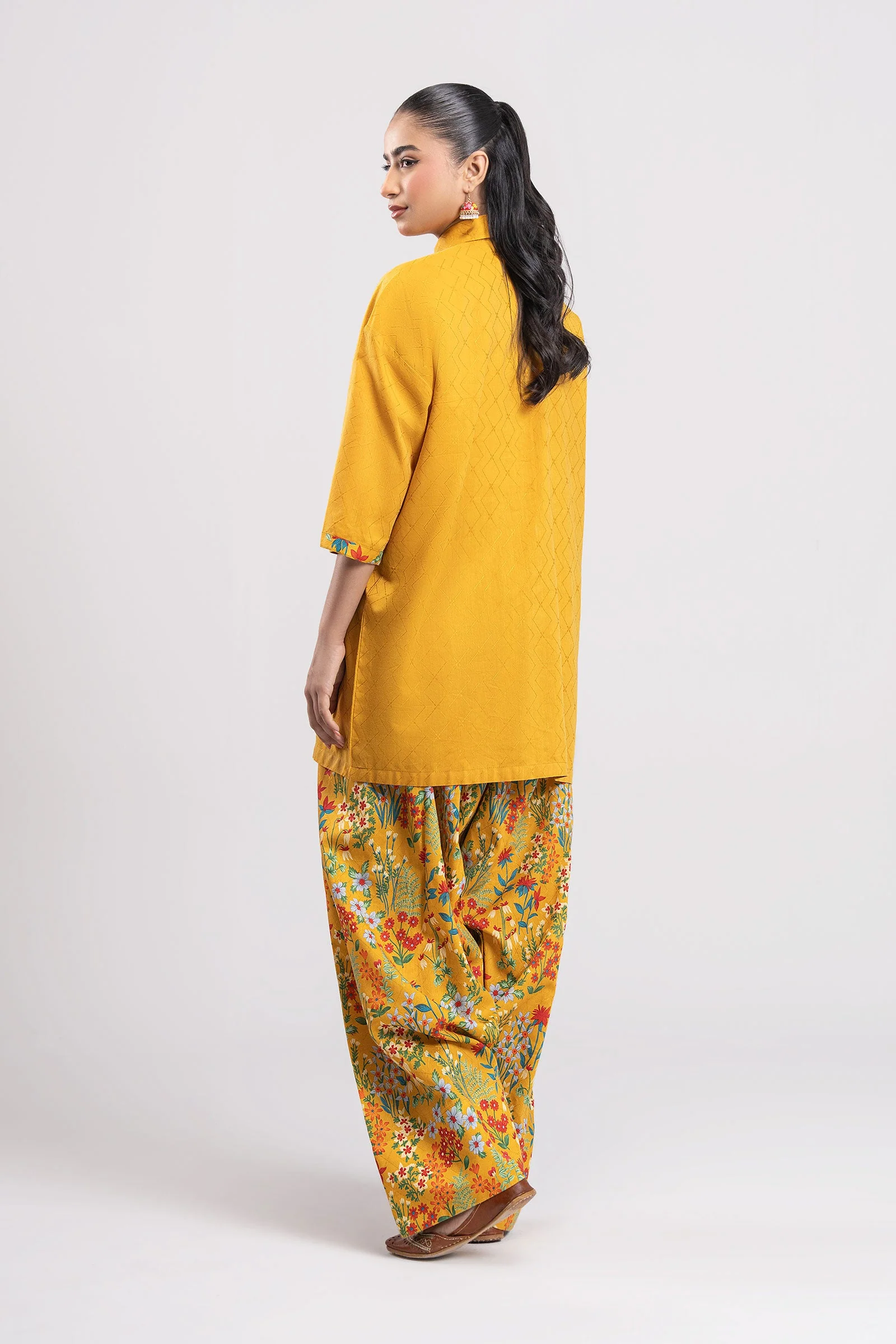 2 Pc Printed Viscose Suit - Image 6