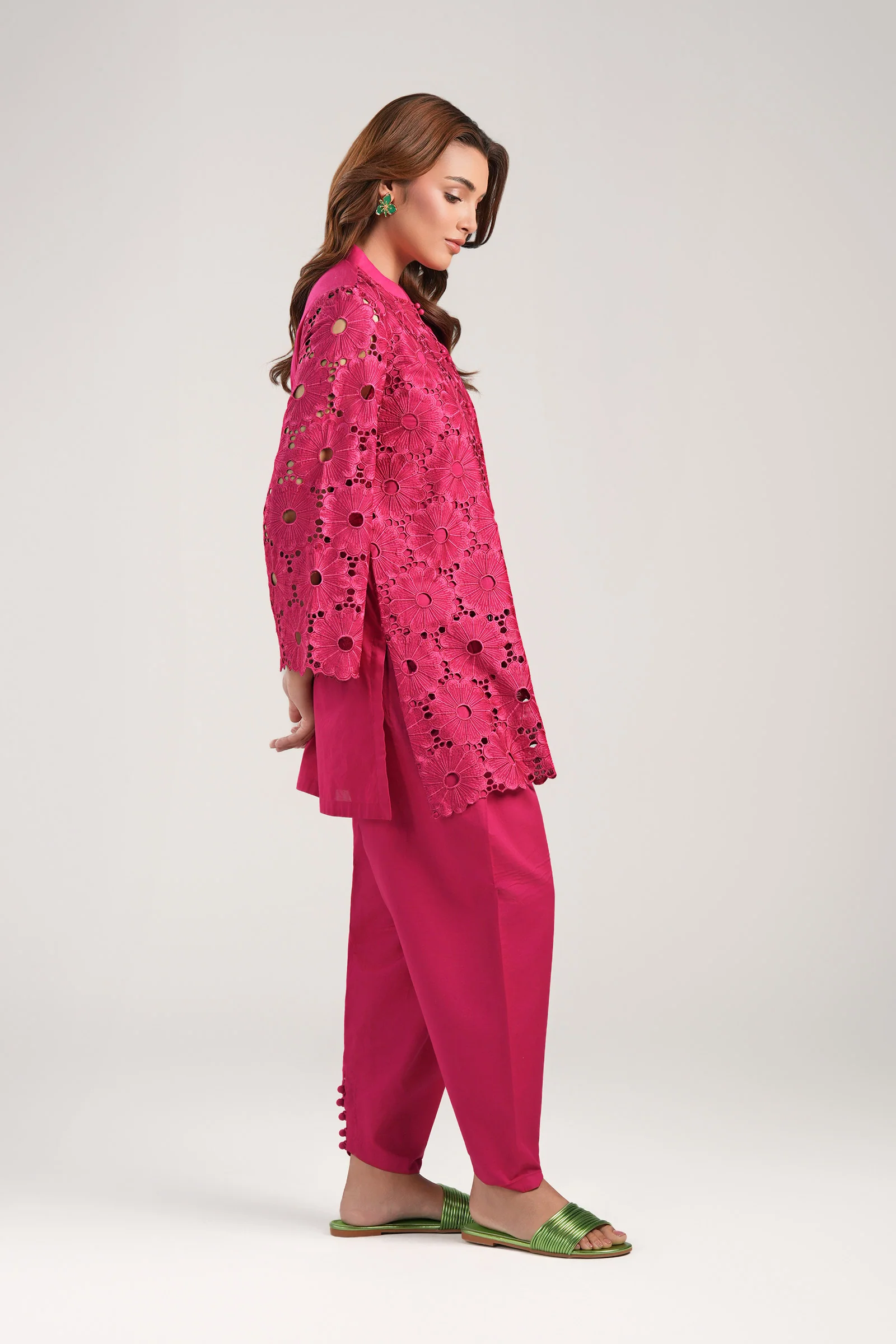 2 Pc Embroidered Lawn Suit