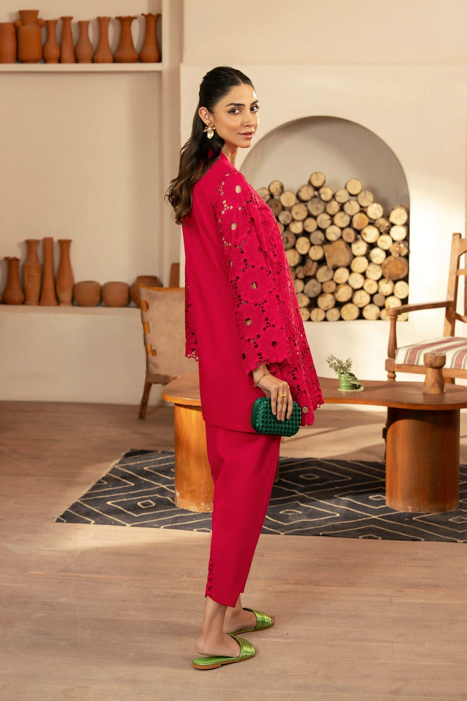 2 Pc Embroidered Lawn Suit - Image 9